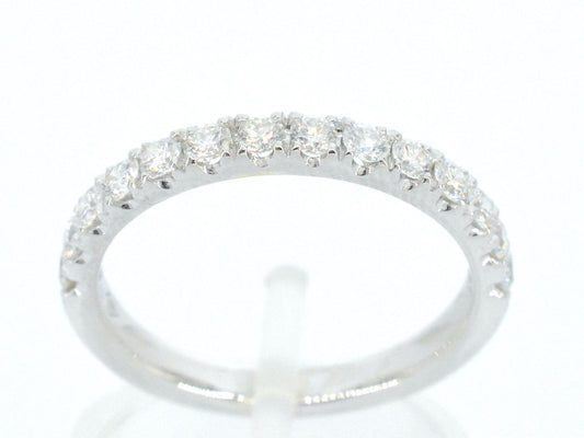 Witgouden rijring met diamanten 1077-7