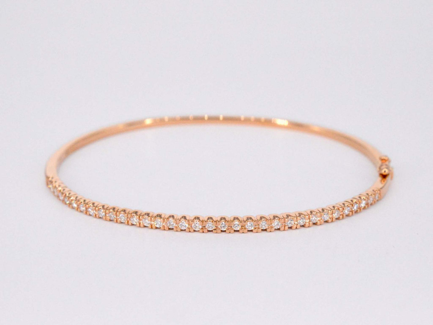 Rosegouden diamanten armband