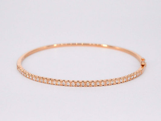Rosegouden diamanten armband