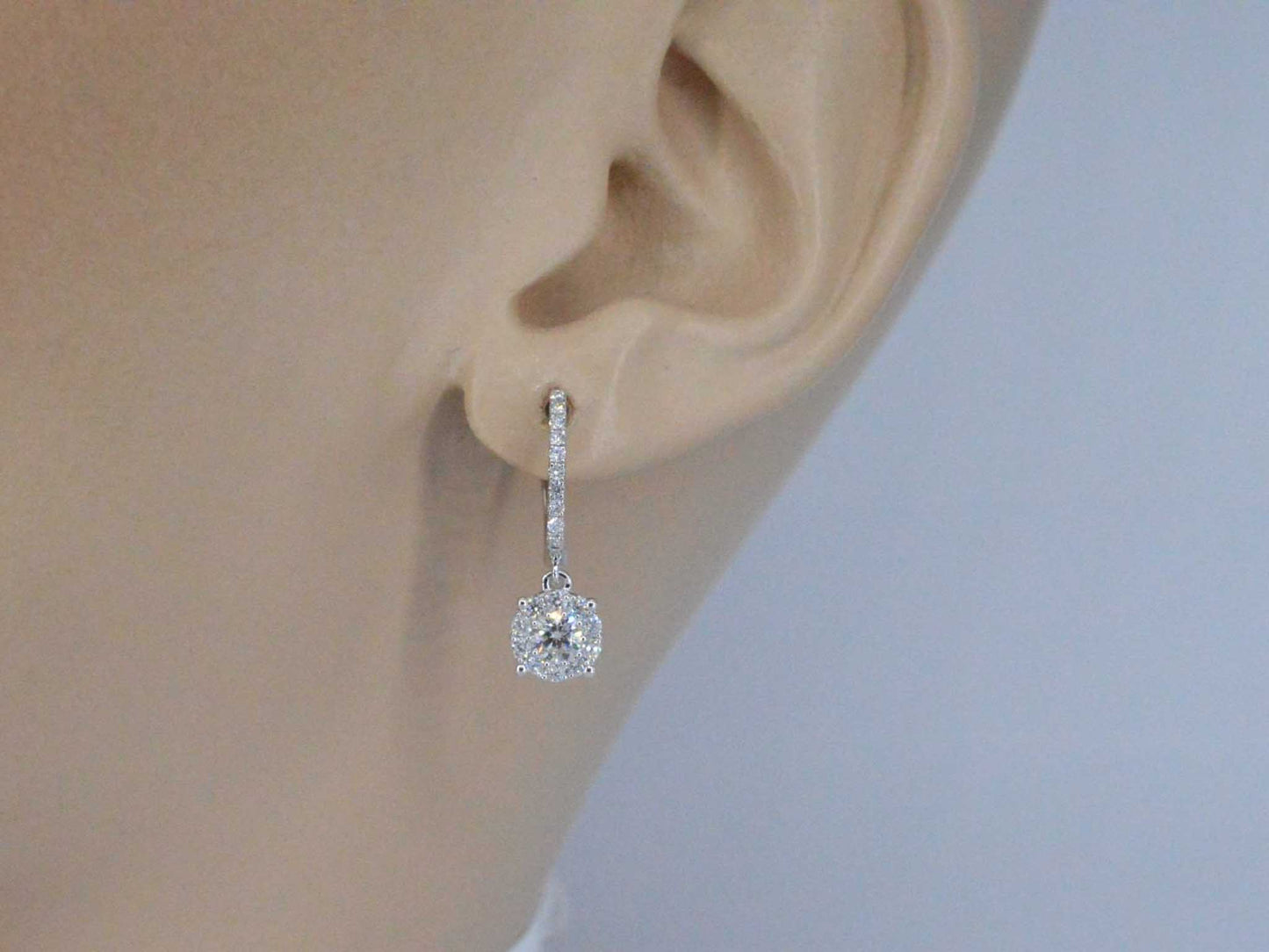 Ohrringe mit Brillanten