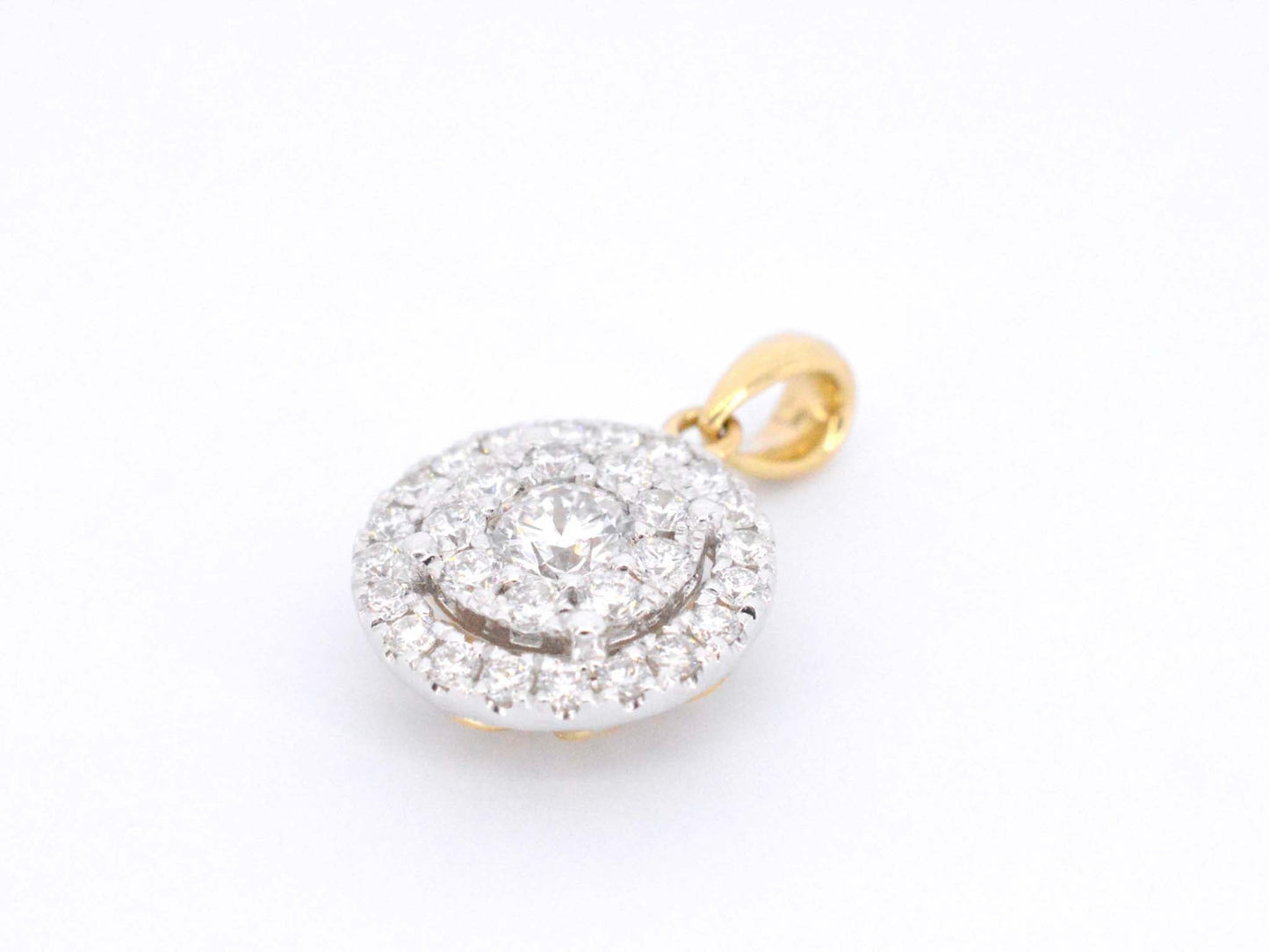 Goldanhänger mit Diamanten