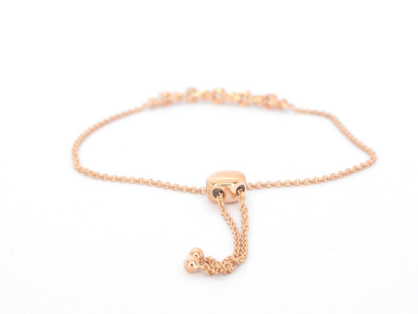 Rosegouden armband met diamanten