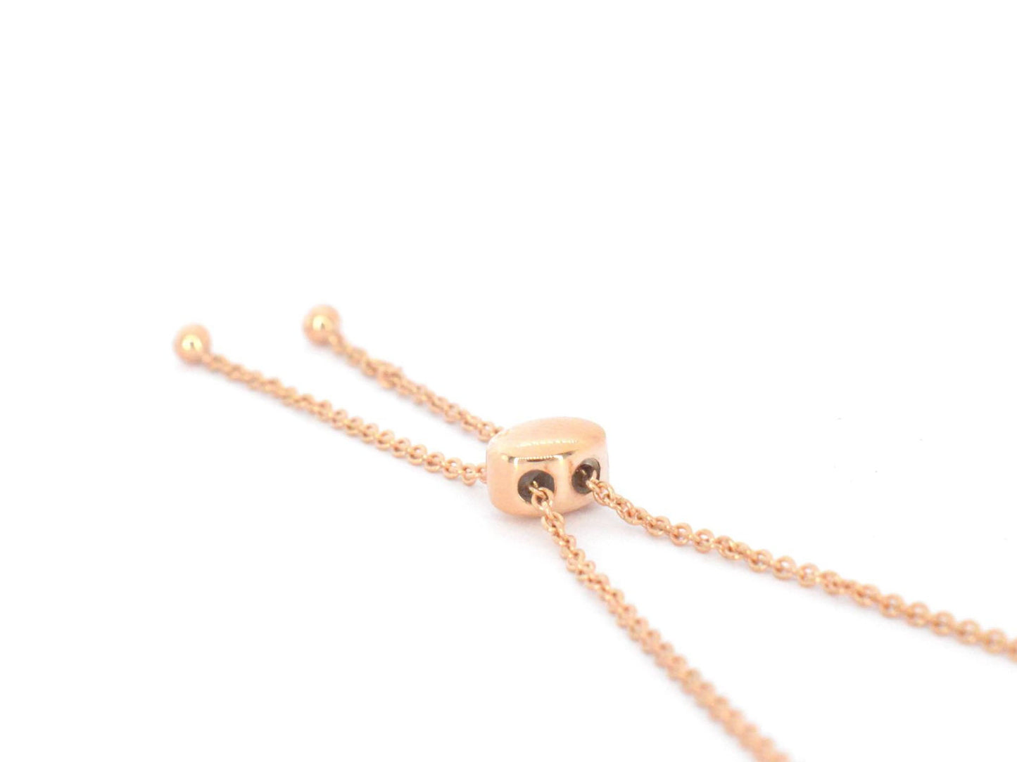 Rosegouden armband met diamanten