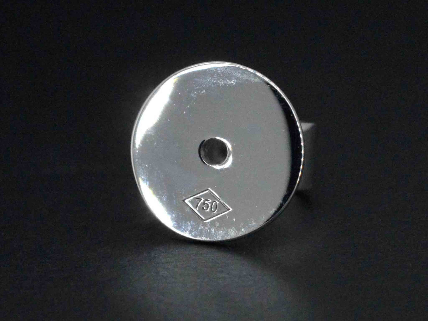 Diamantohrringe aus Weißgold