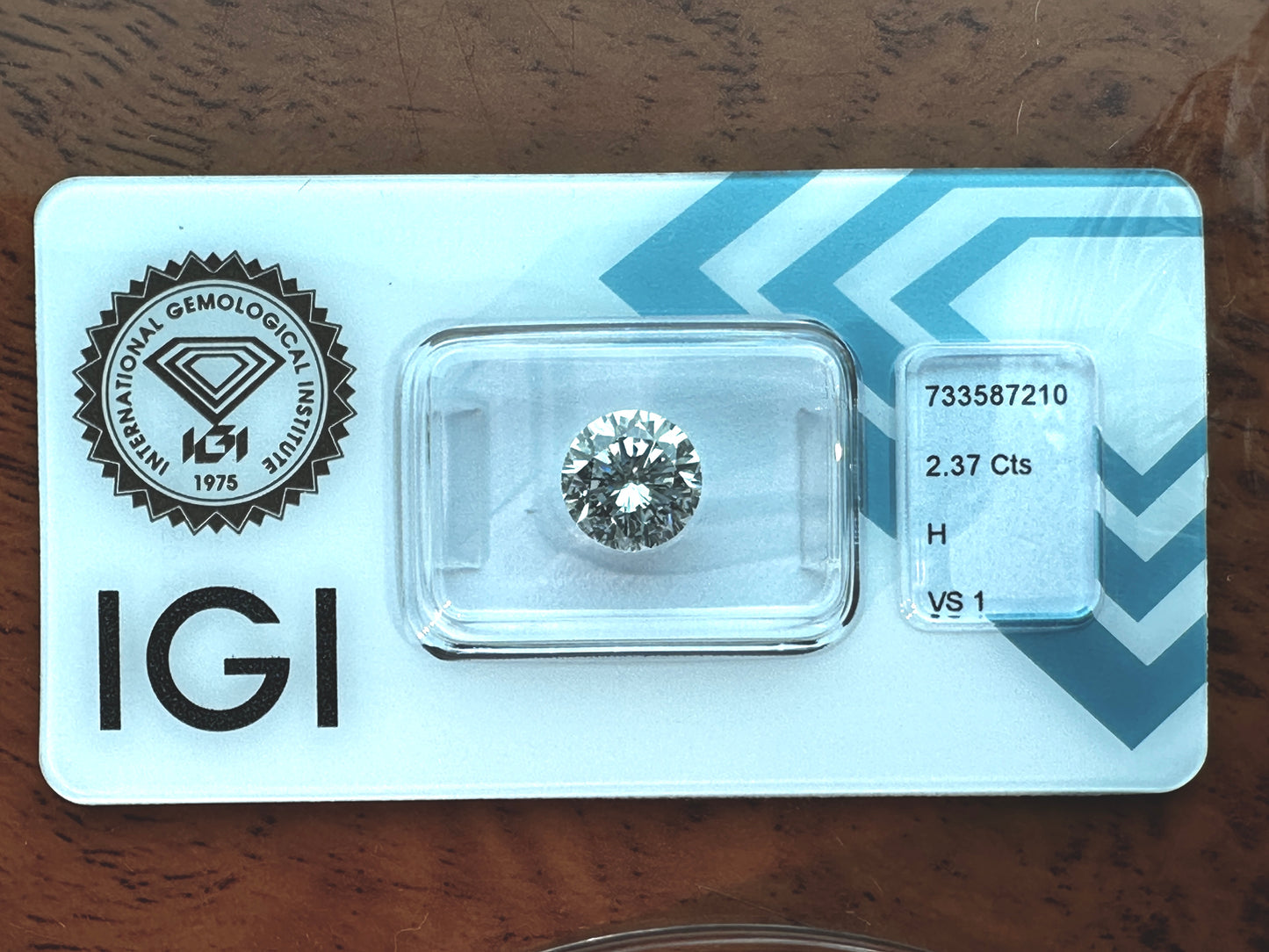 Diamant - 2.37 carat echte natuurlijke Starcut Briljant geslepen diamant (gecertificeerd)