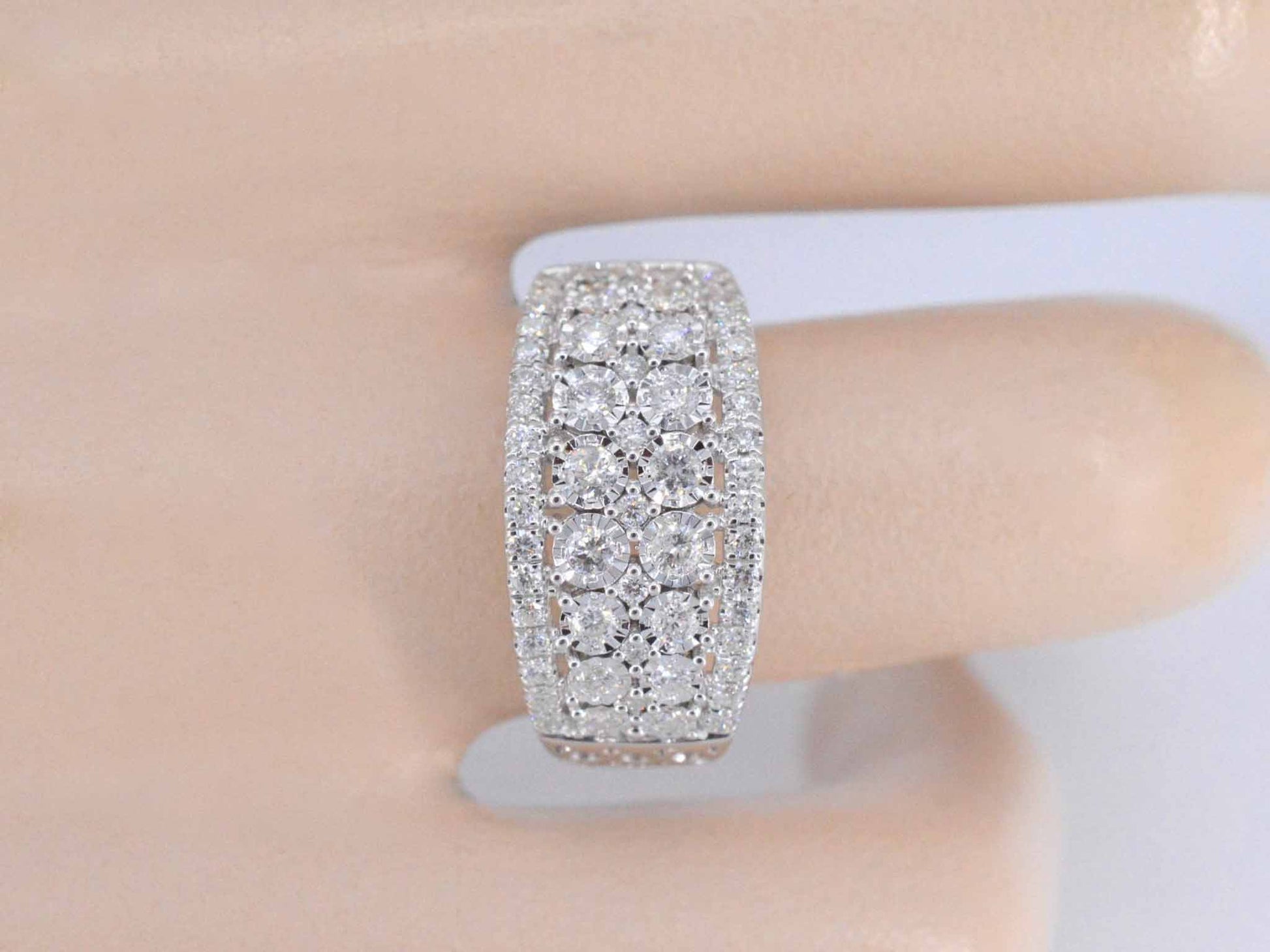 Witgouden ring met briljanten 1.00 carat