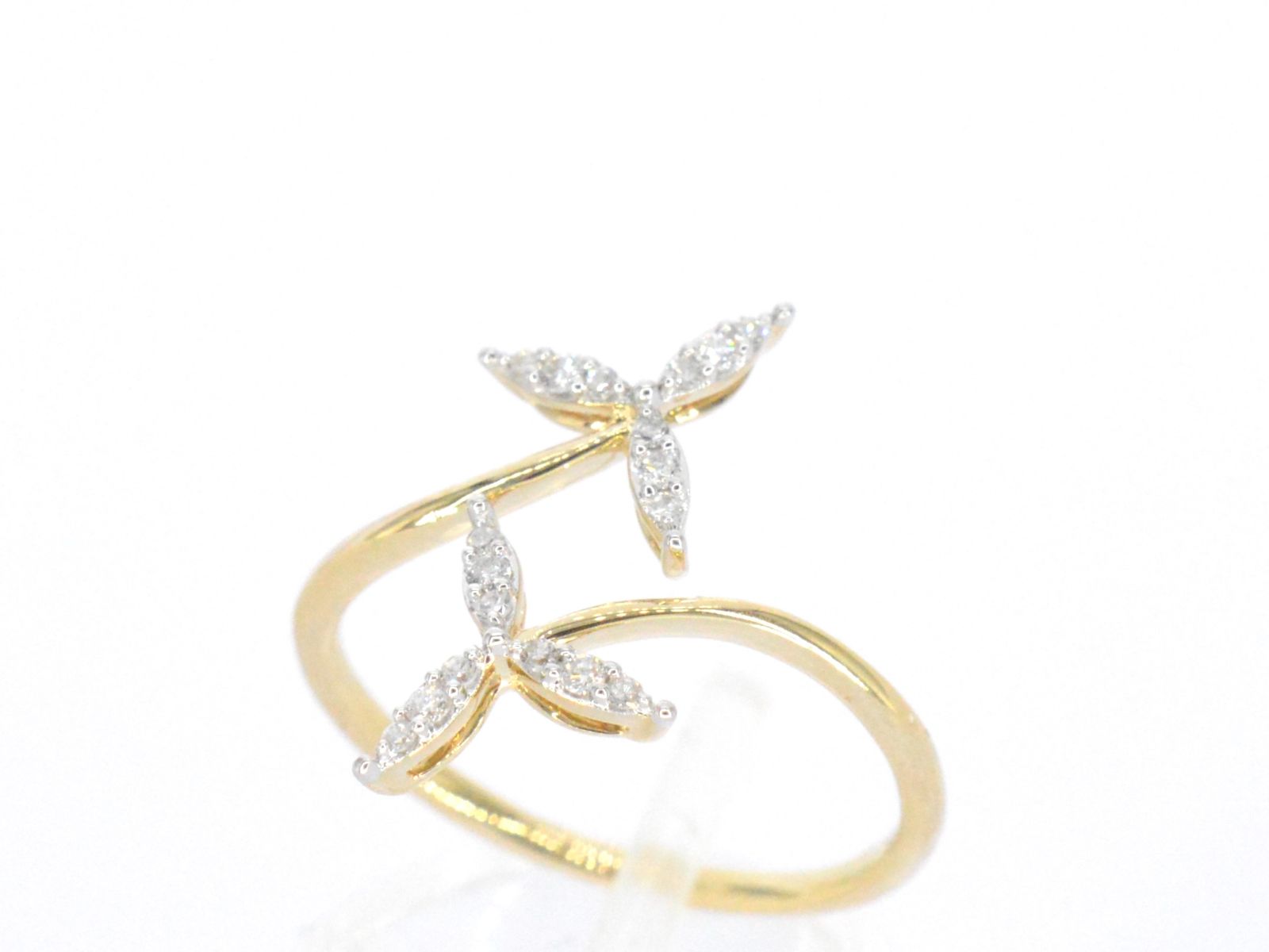 Gouden ring met diamanten 2335-2