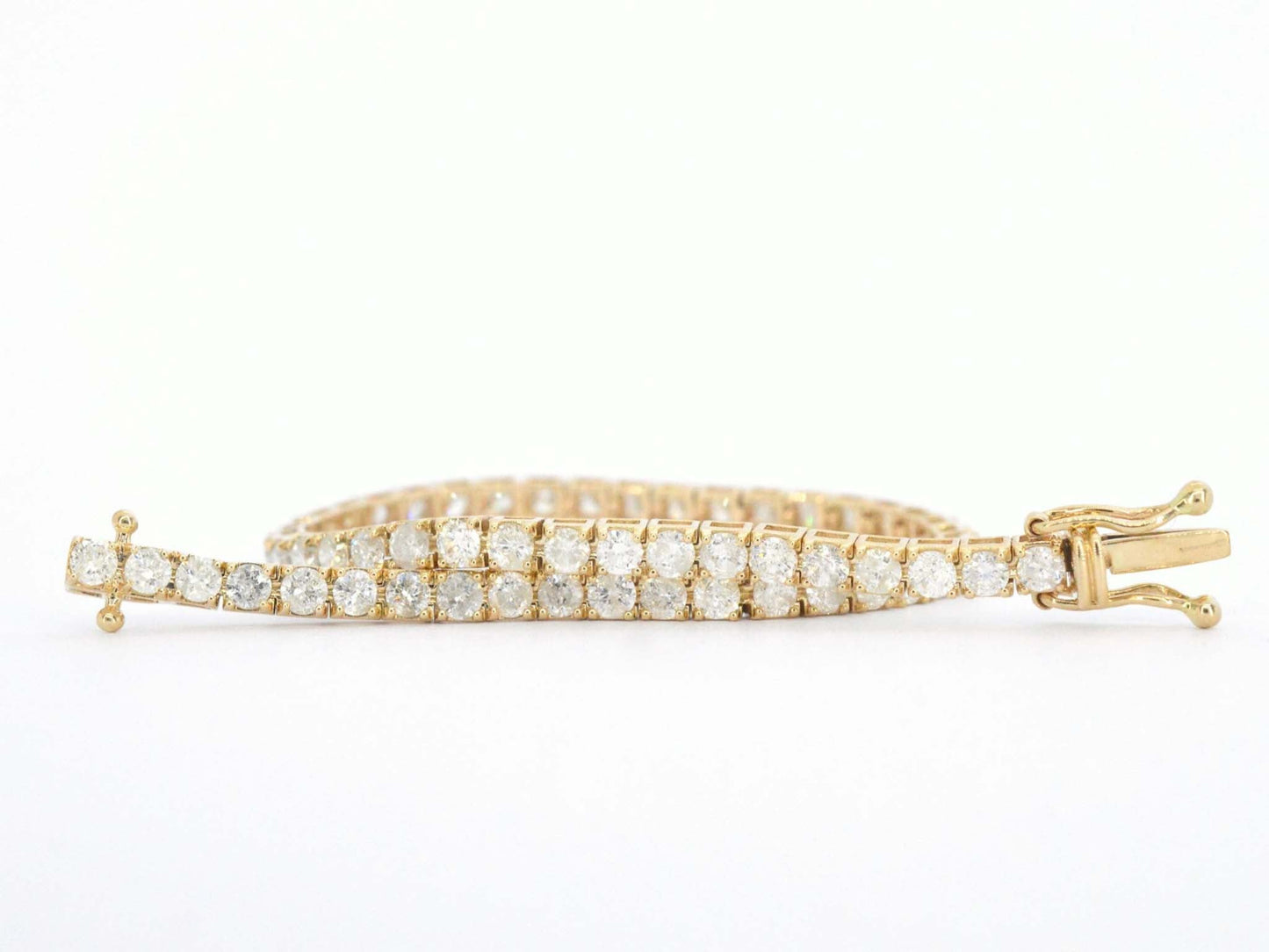 Gouden armband met diamanten 5.40 carat