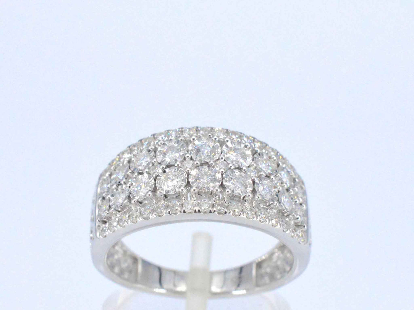Witgouden ring met briljanten 1.00 carat