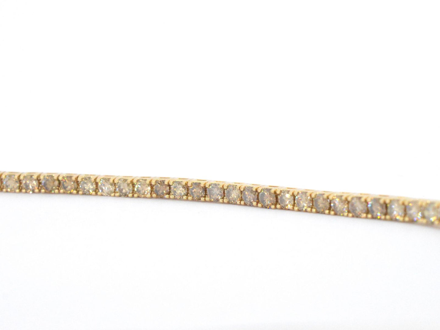 Gouden armband met diamanten 8.00 carat