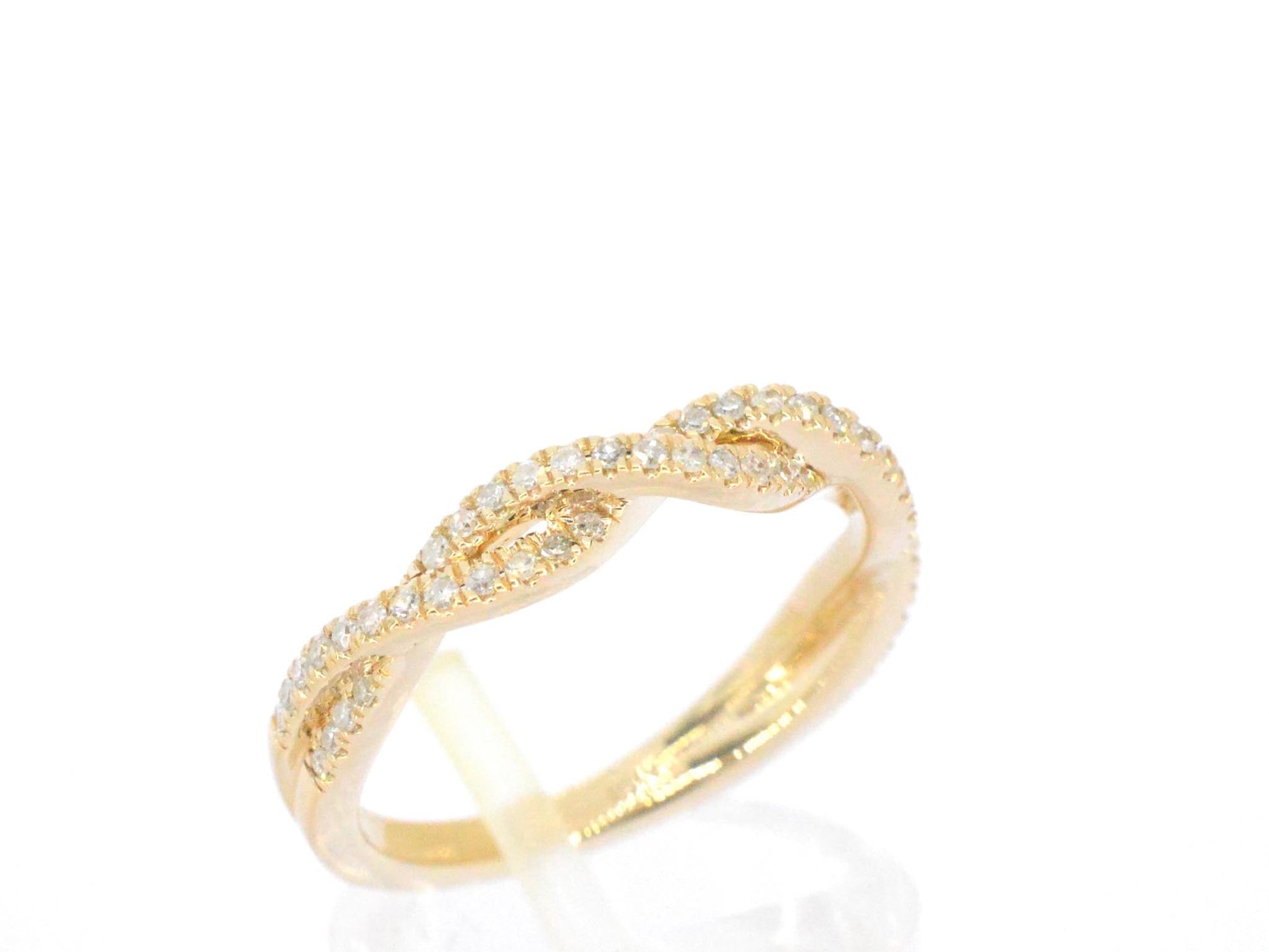 Gouden ring met diamanten 2619-2
