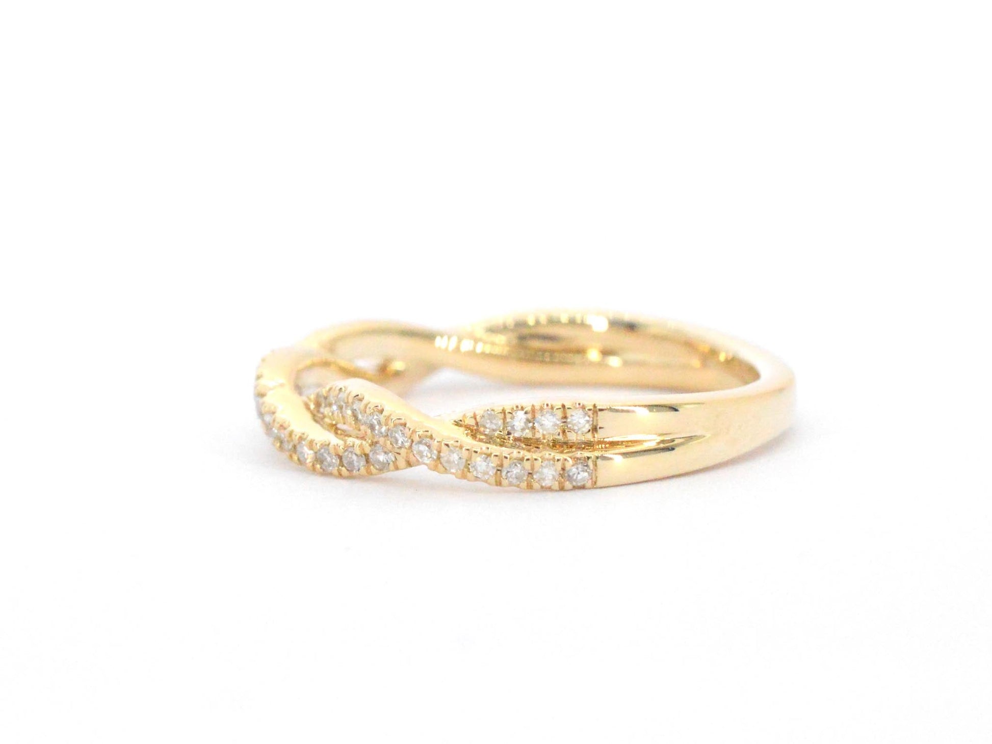 Gouden ring met diamanten 2619-3