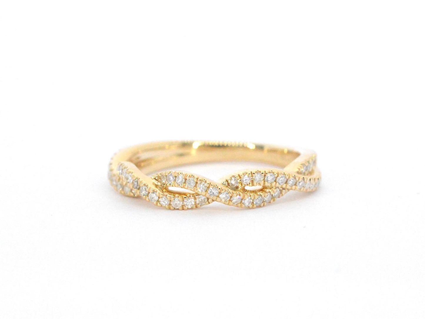 Gouden ring met diamanten 2619-4