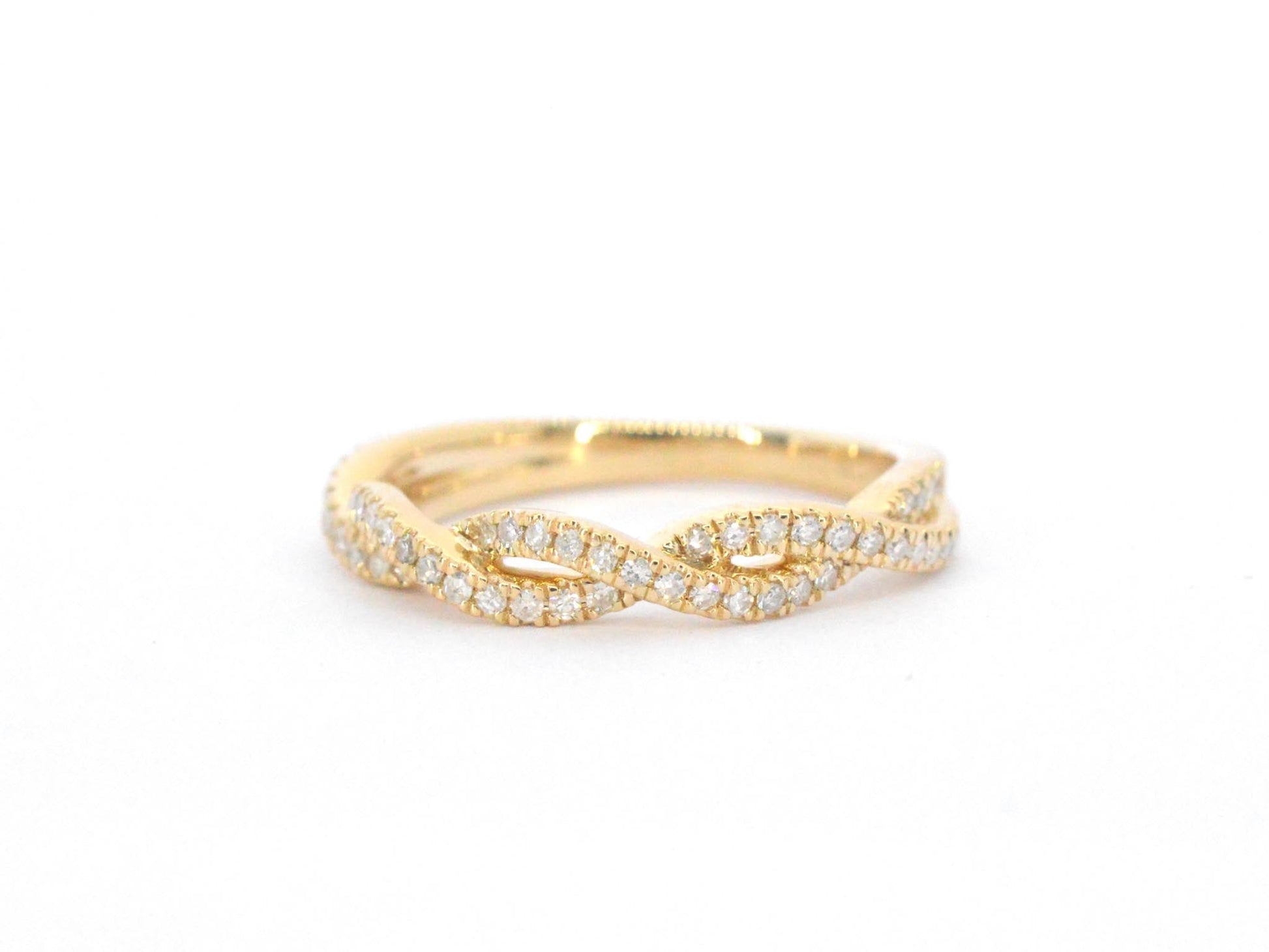 Gouden ring met diamanten 2619-4