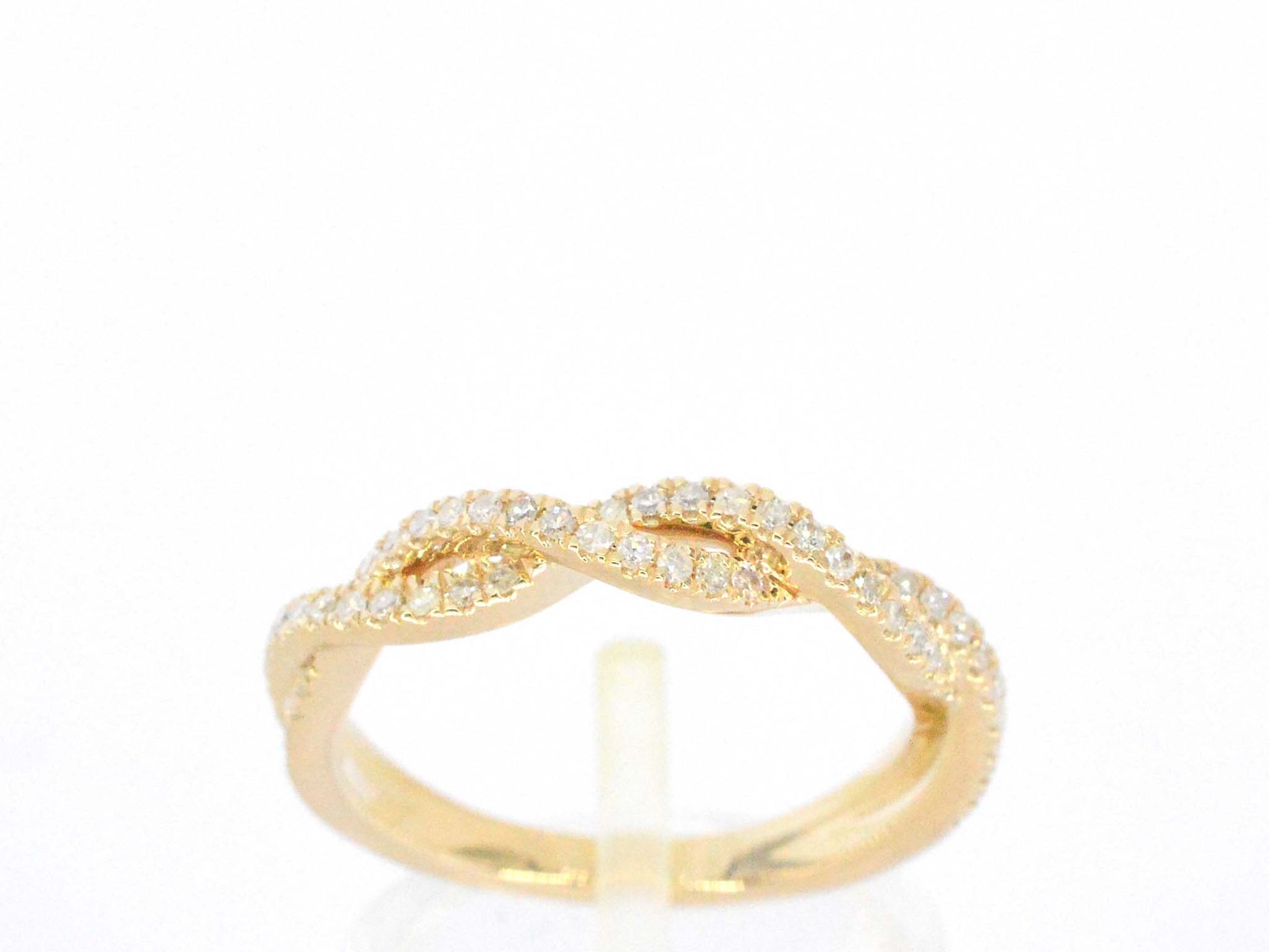 Gouden ring met diamanten 2619-6