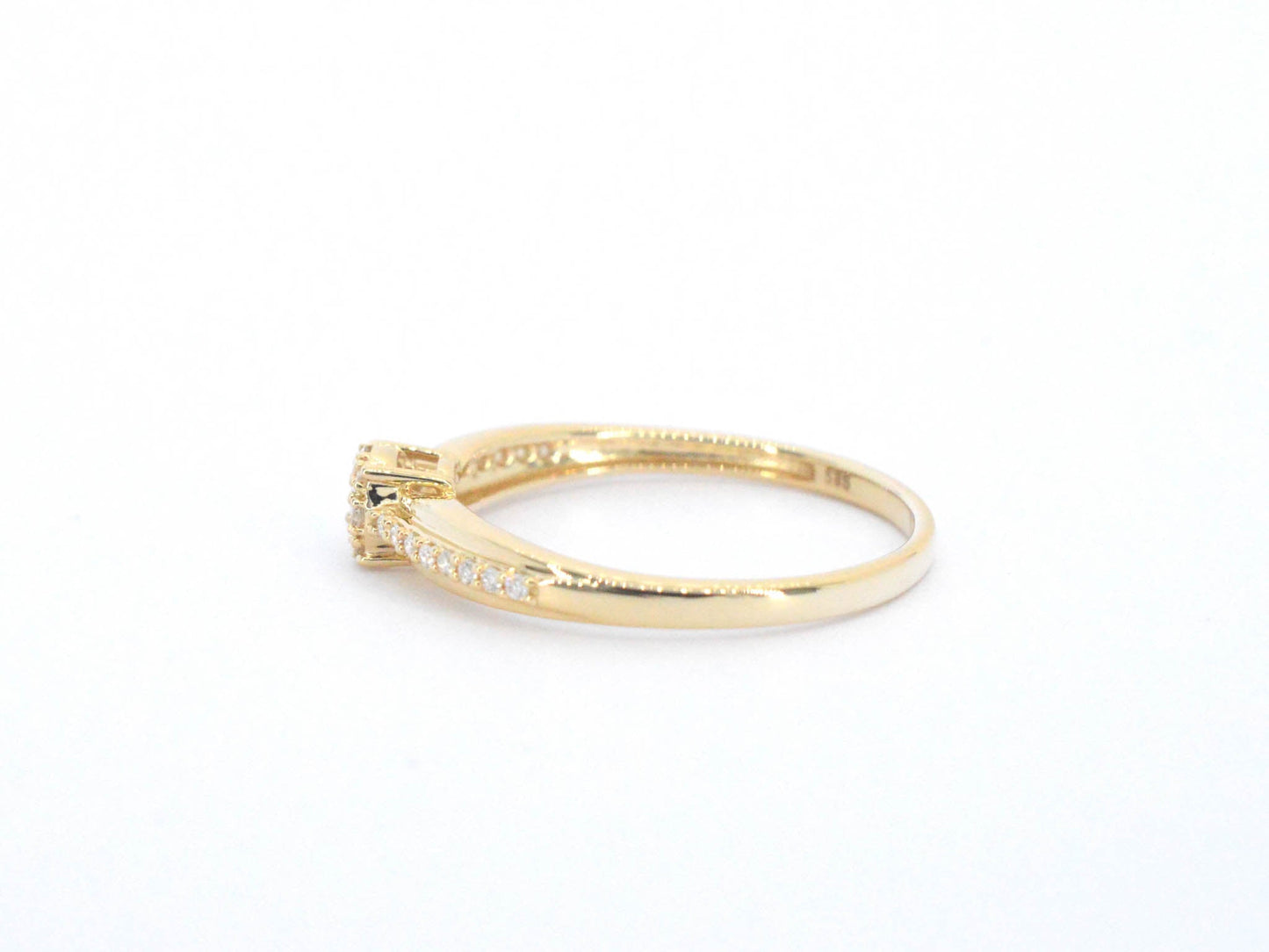 Gouden ring met diamanten 2623-1