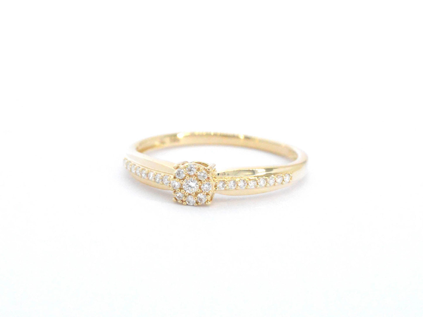 Gouden ring met diamanten 2623-4