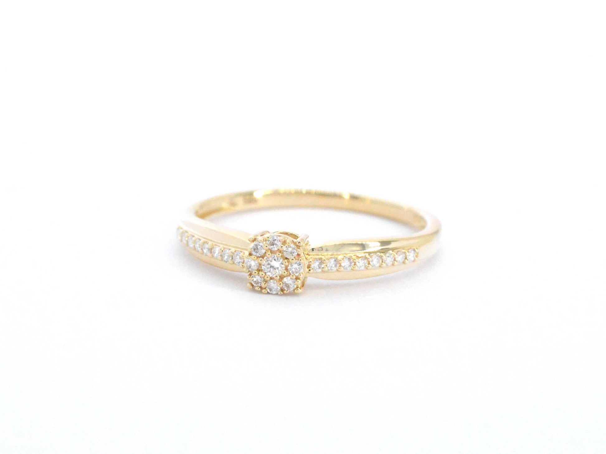 Gouden ring met diamanten 2623-4