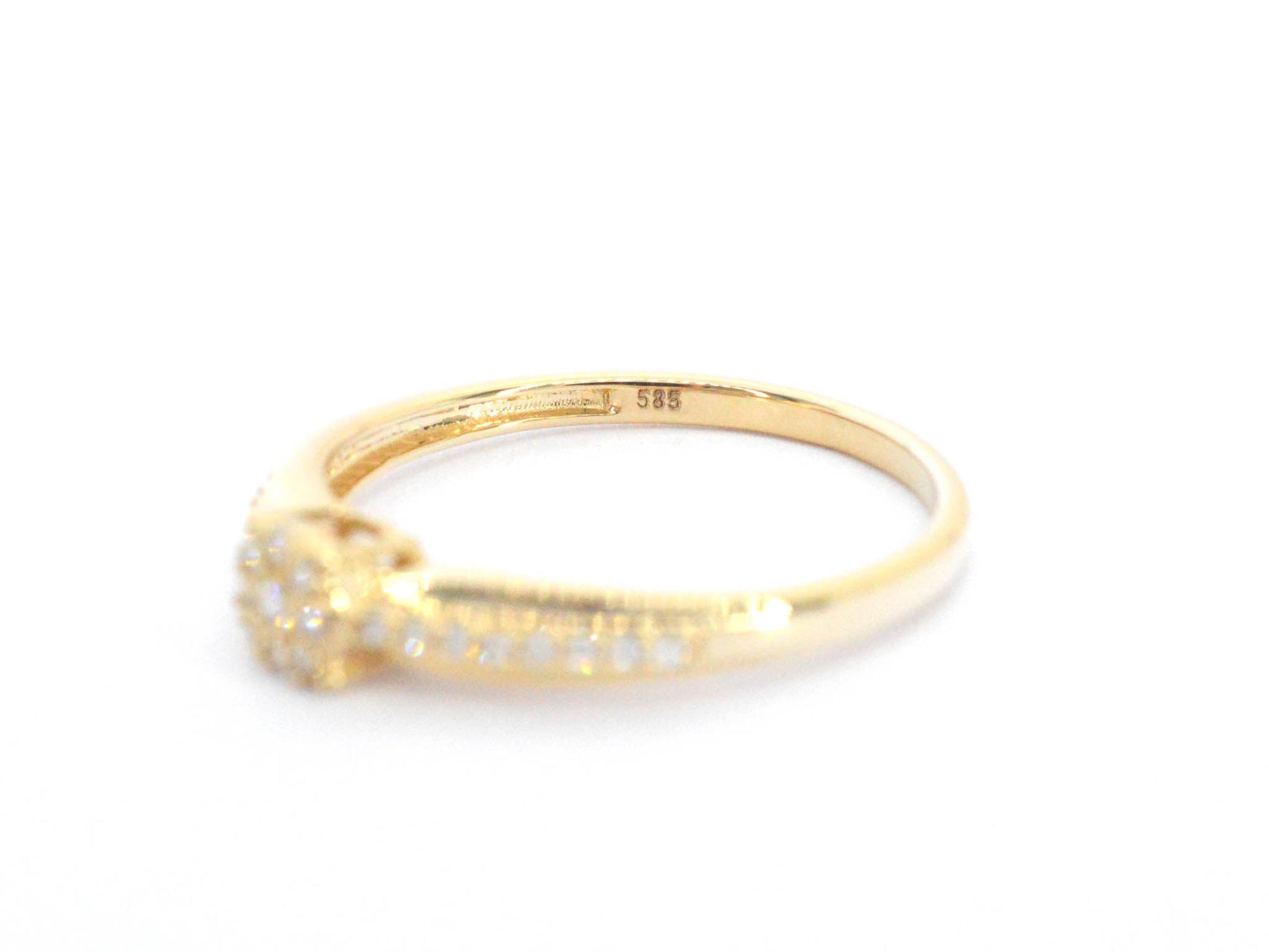 Gouden ring met diamanten 2623-5