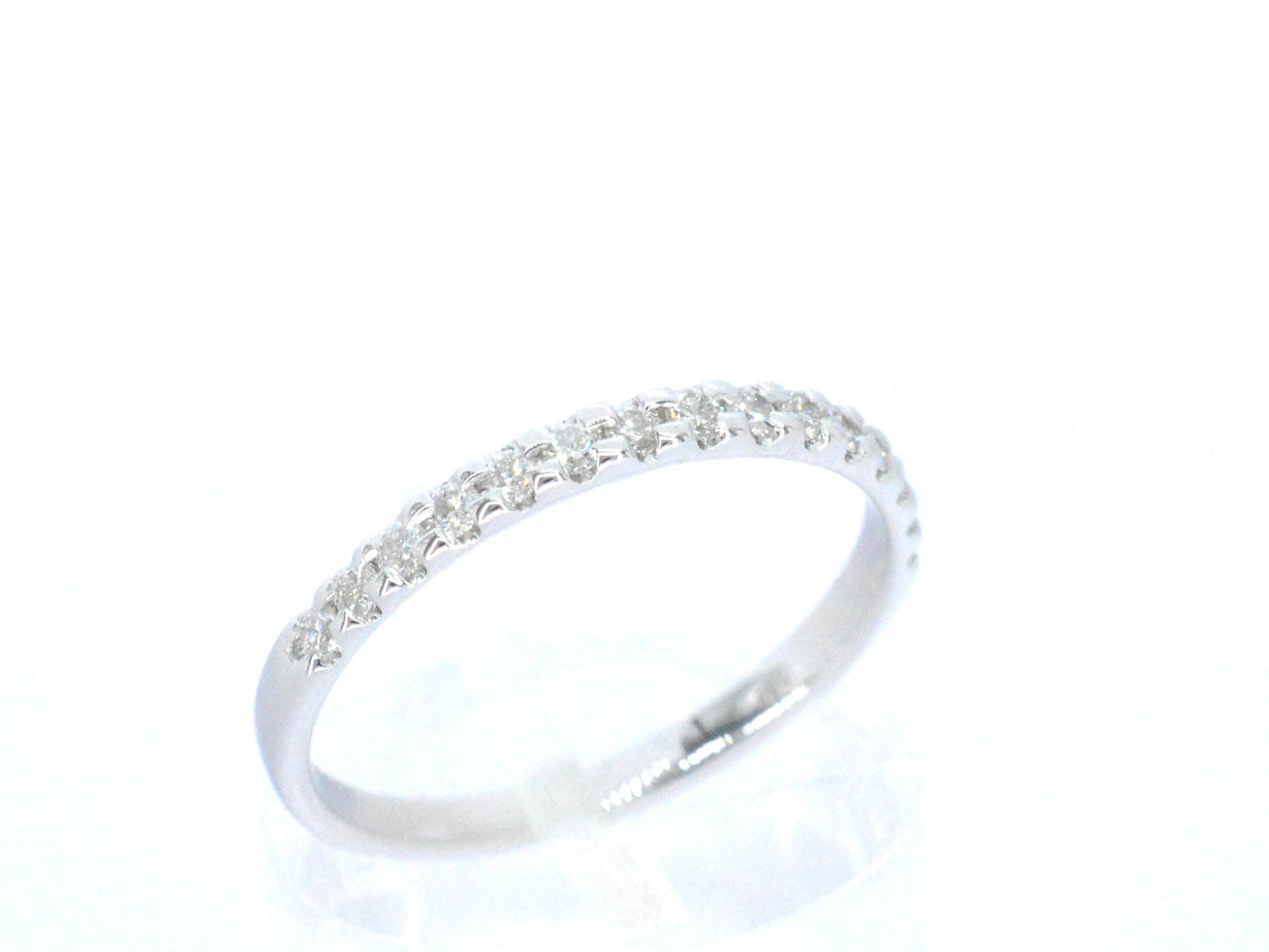 Witgouden ring met diamanten 2624-2