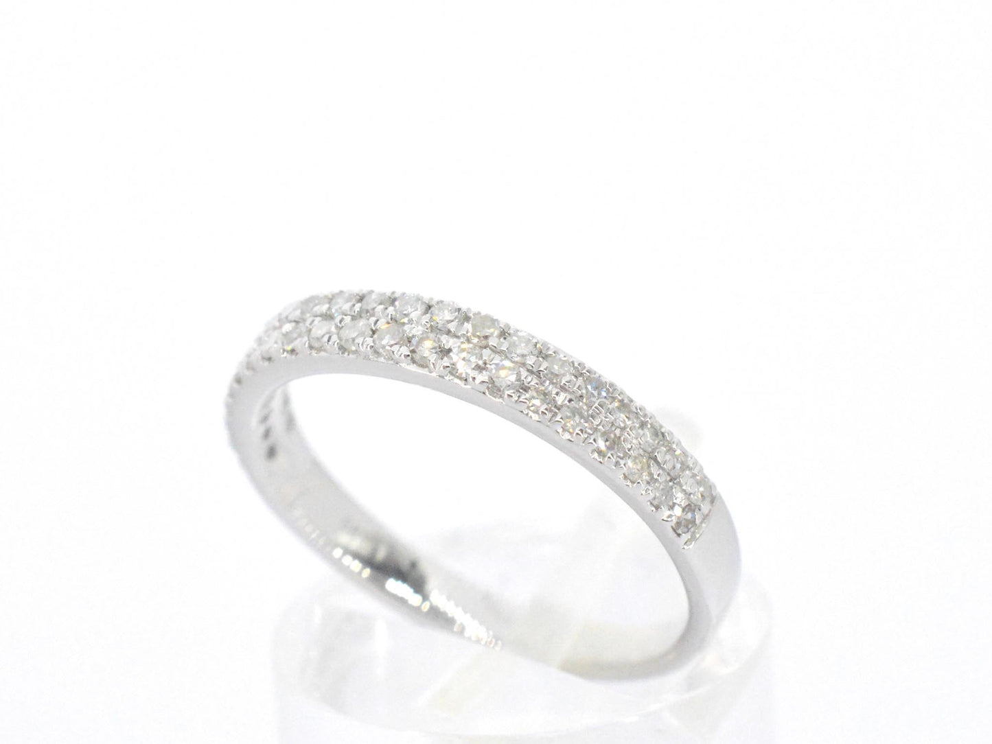 Witgouden ring met diamanten 2625-1