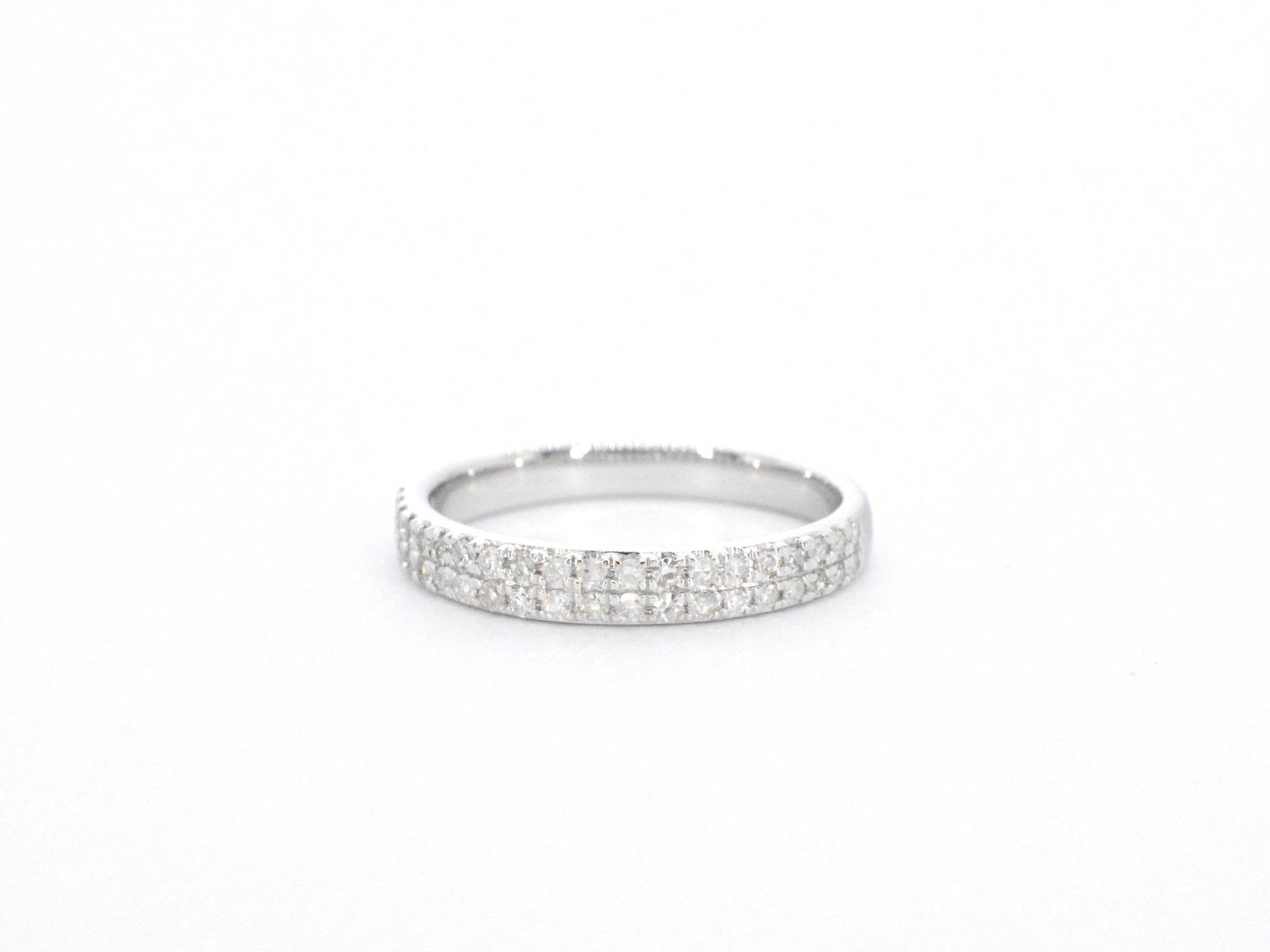 Witgouden ring met diamanten 2625-4