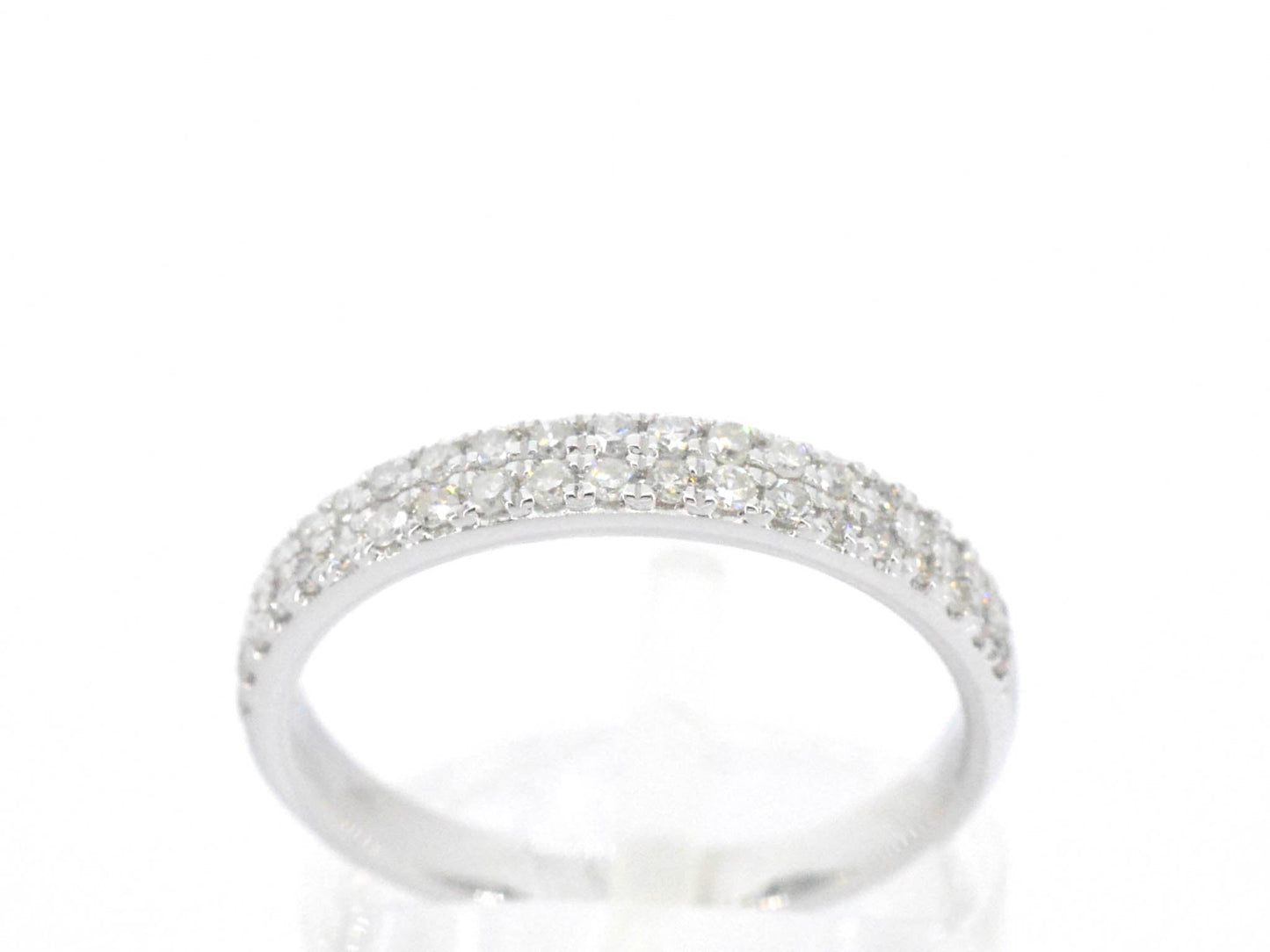 Witgouden ring met diamanten 2625-8