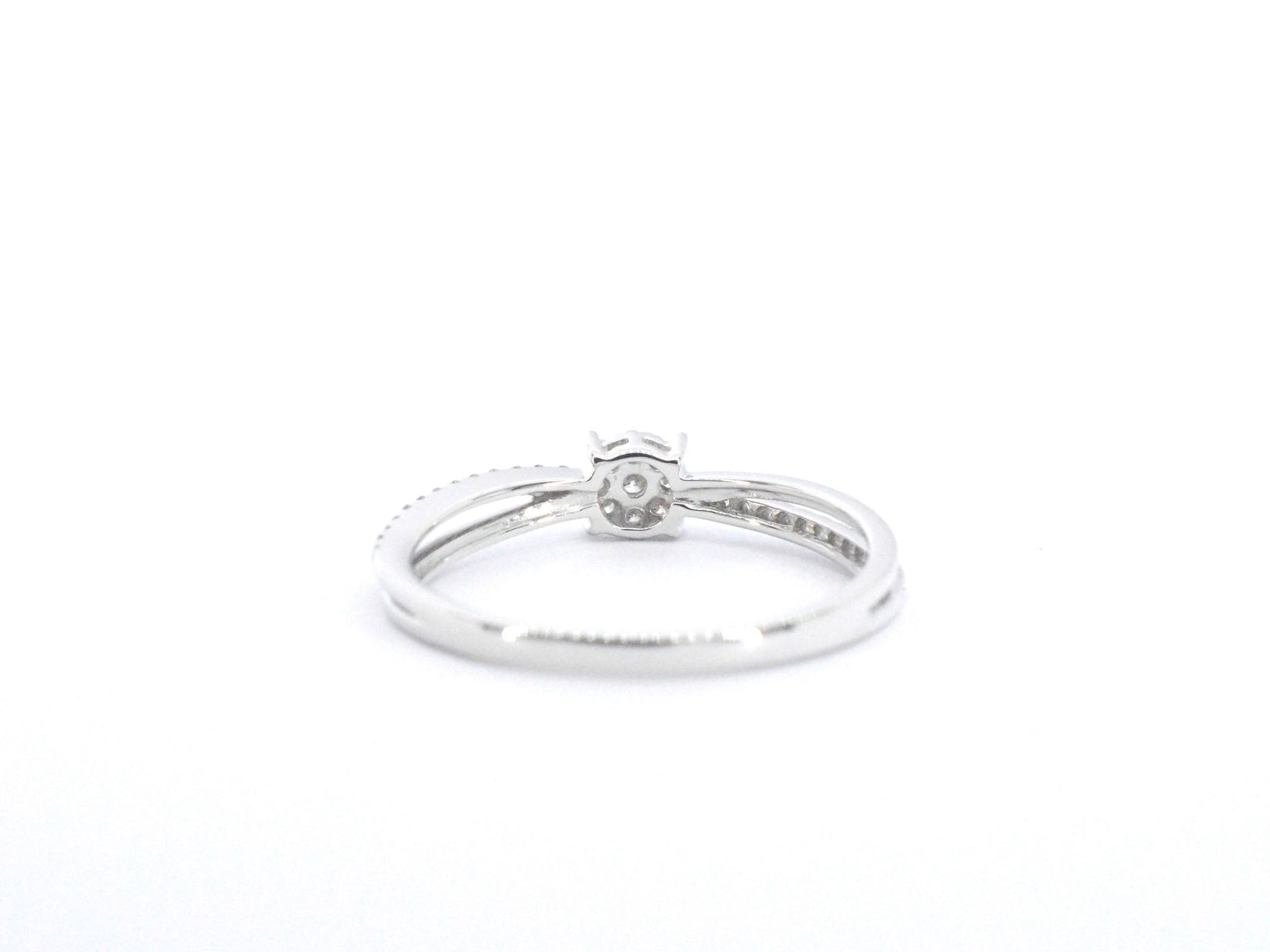 Witgouden ring met diamanten 2627-5