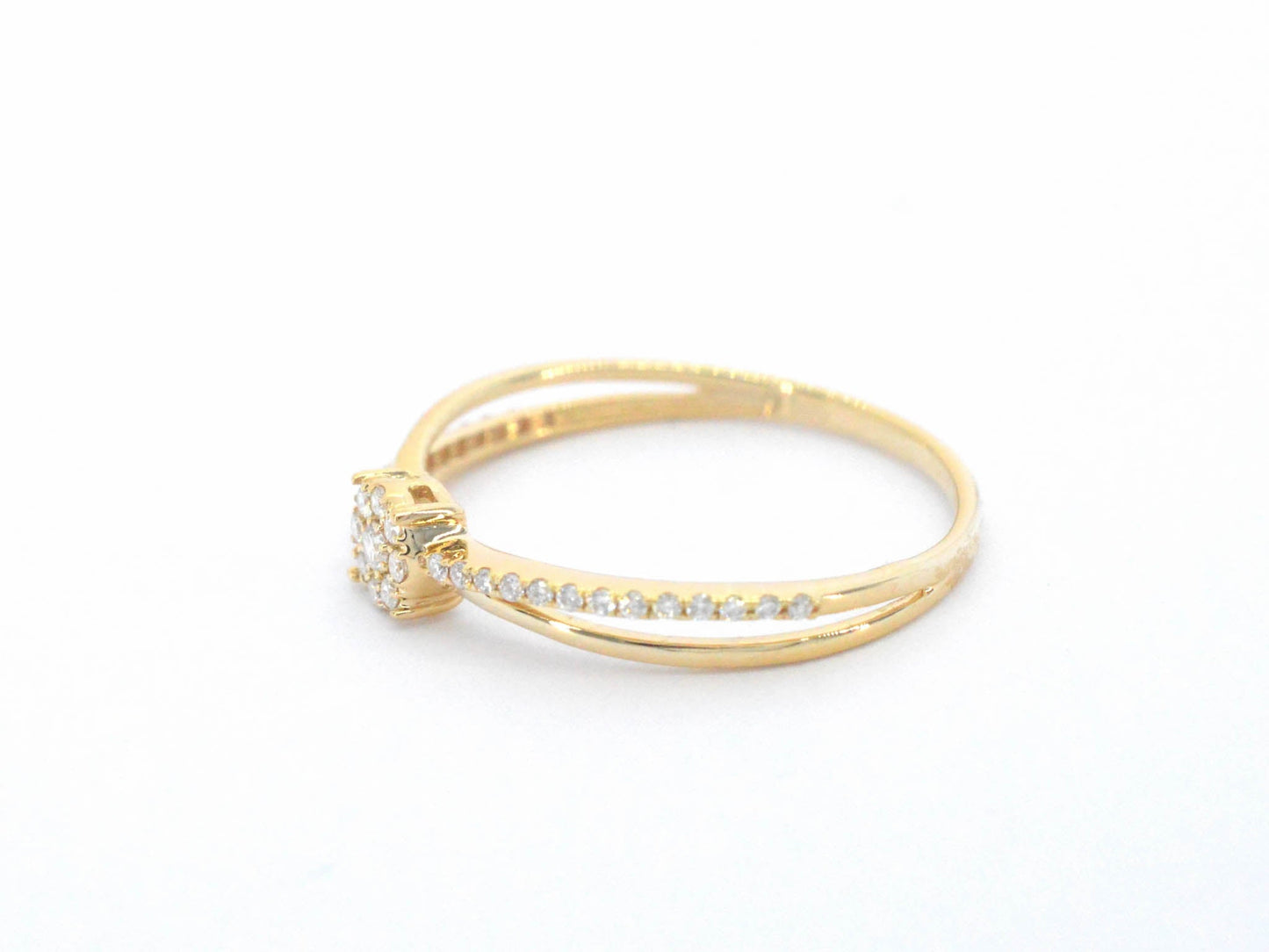 Gouden ring met diamanten 2628-3