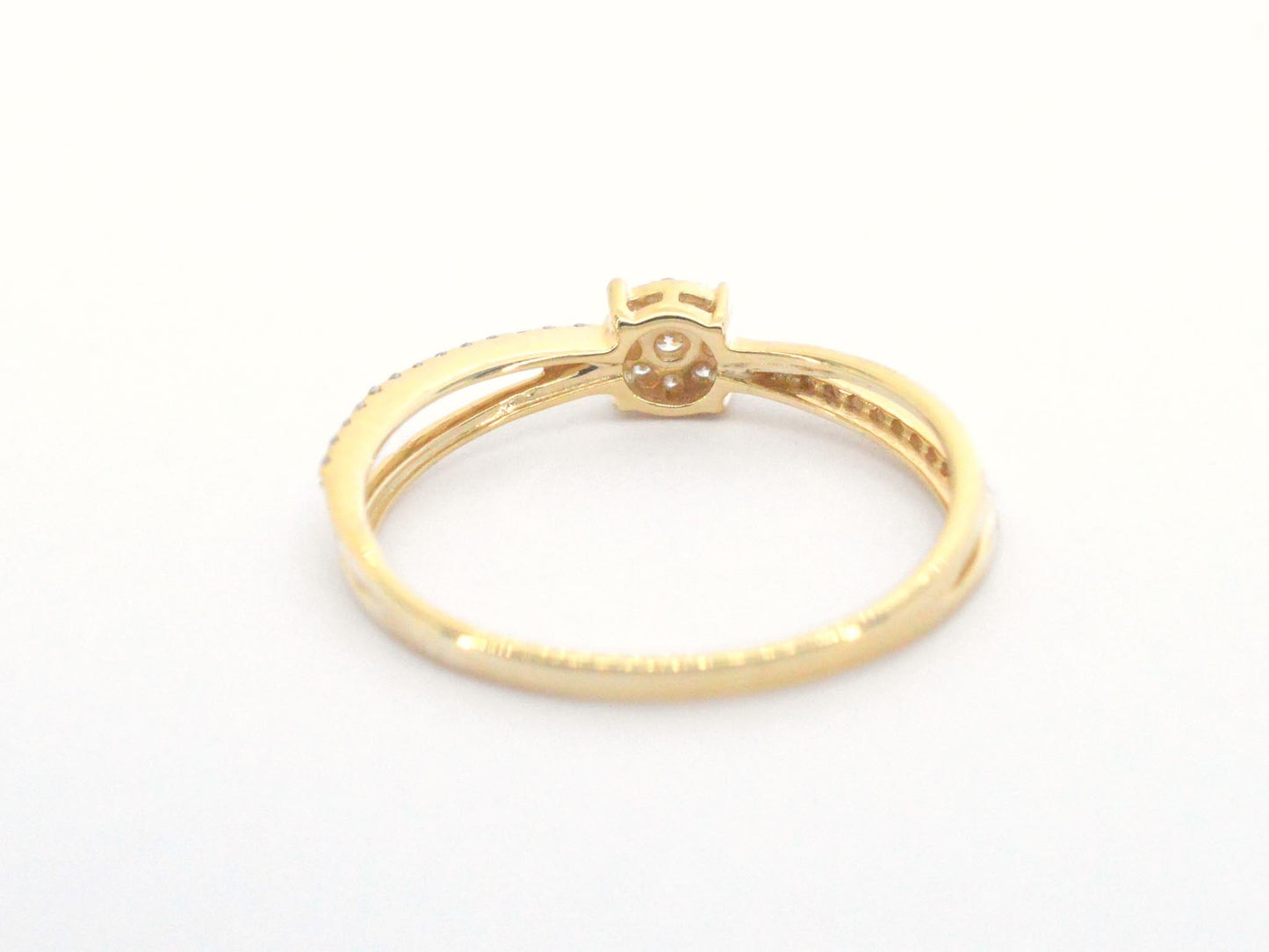 Gouden ring met diamanten 2628-5