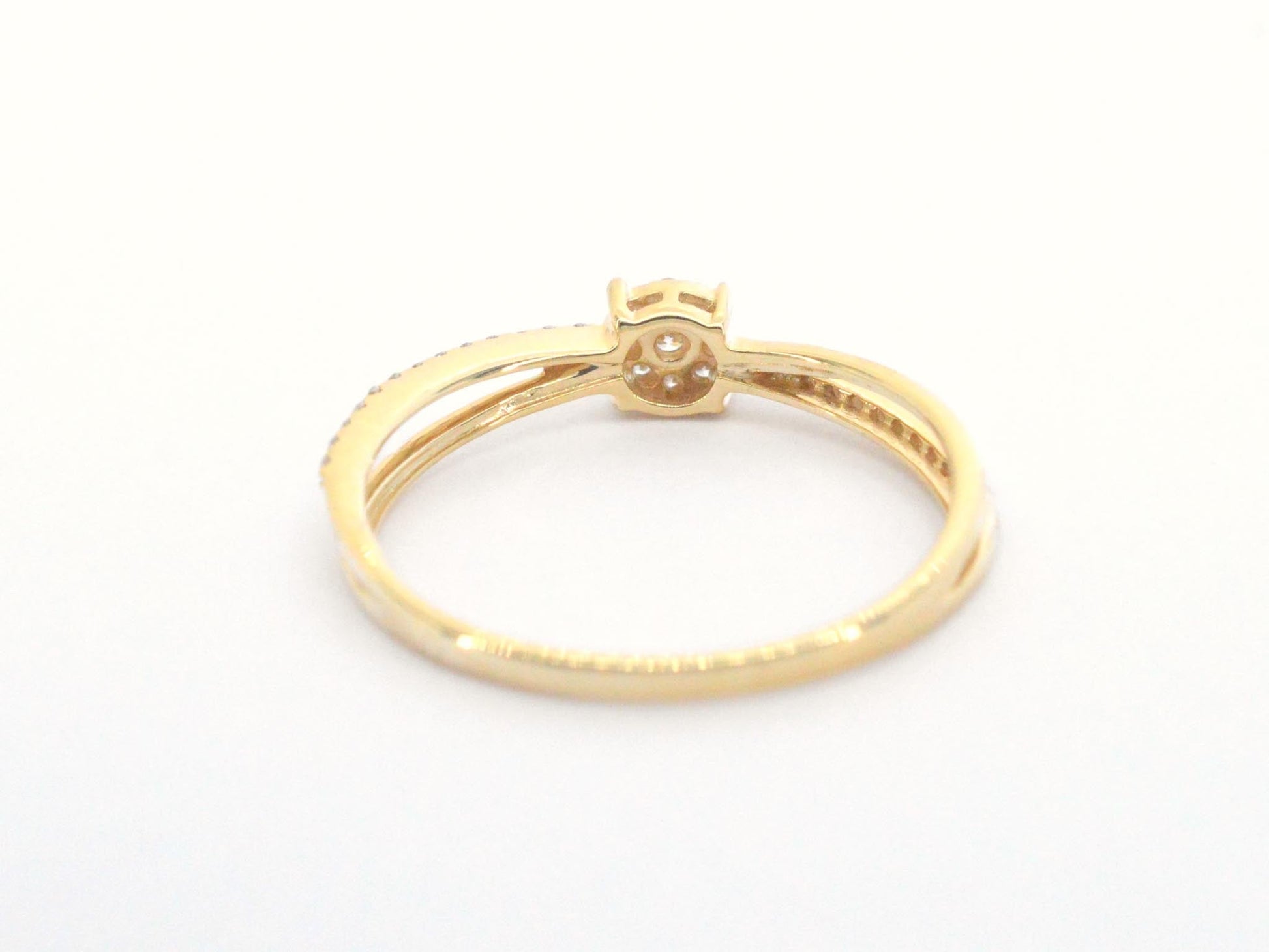Gouden ring met diamanten 2628-5