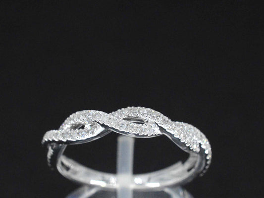 Witgouden ring met diamanten 2639-7