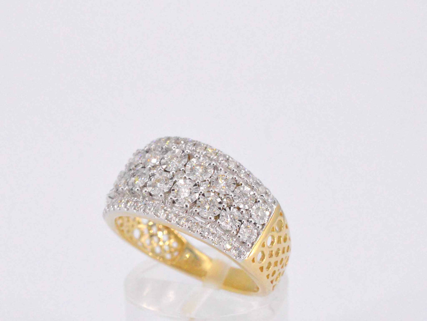 Gouden ring met briljanten 1.00 carat