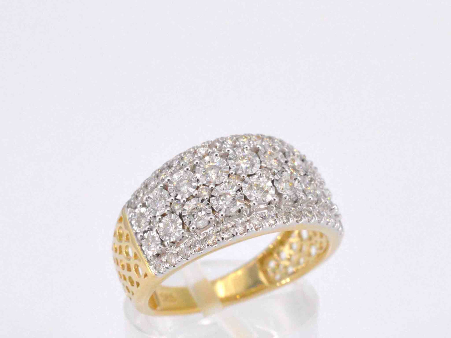 Gouden ring met briljanten 1.00 carat