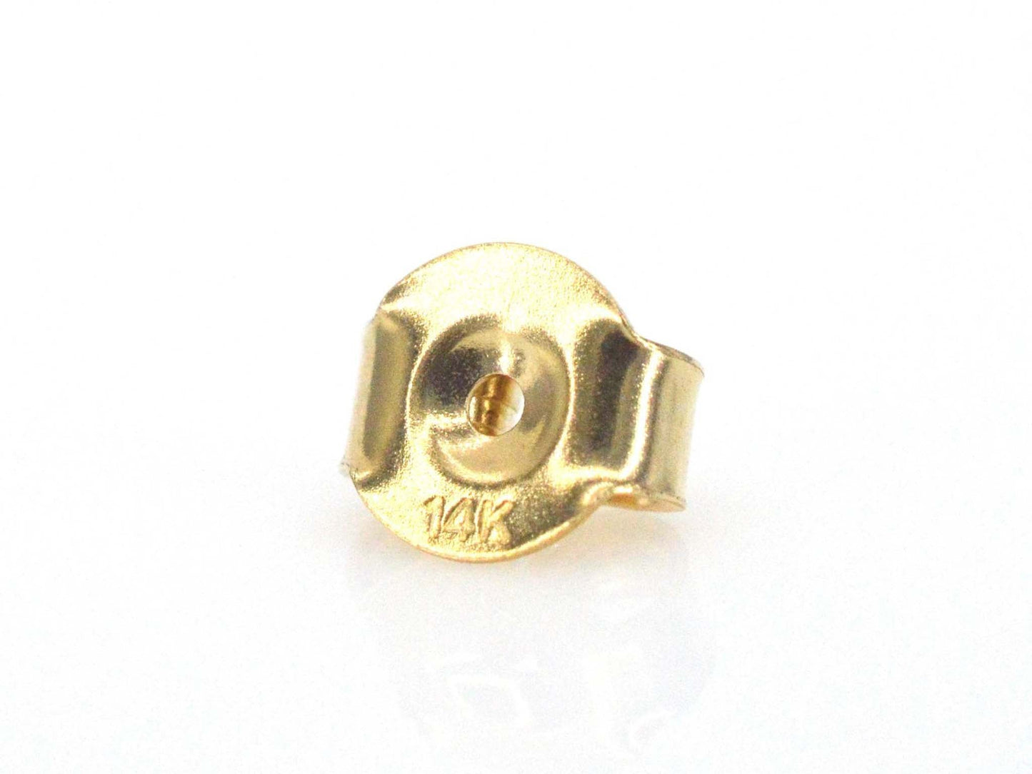 Gouden oorbellen met topaas