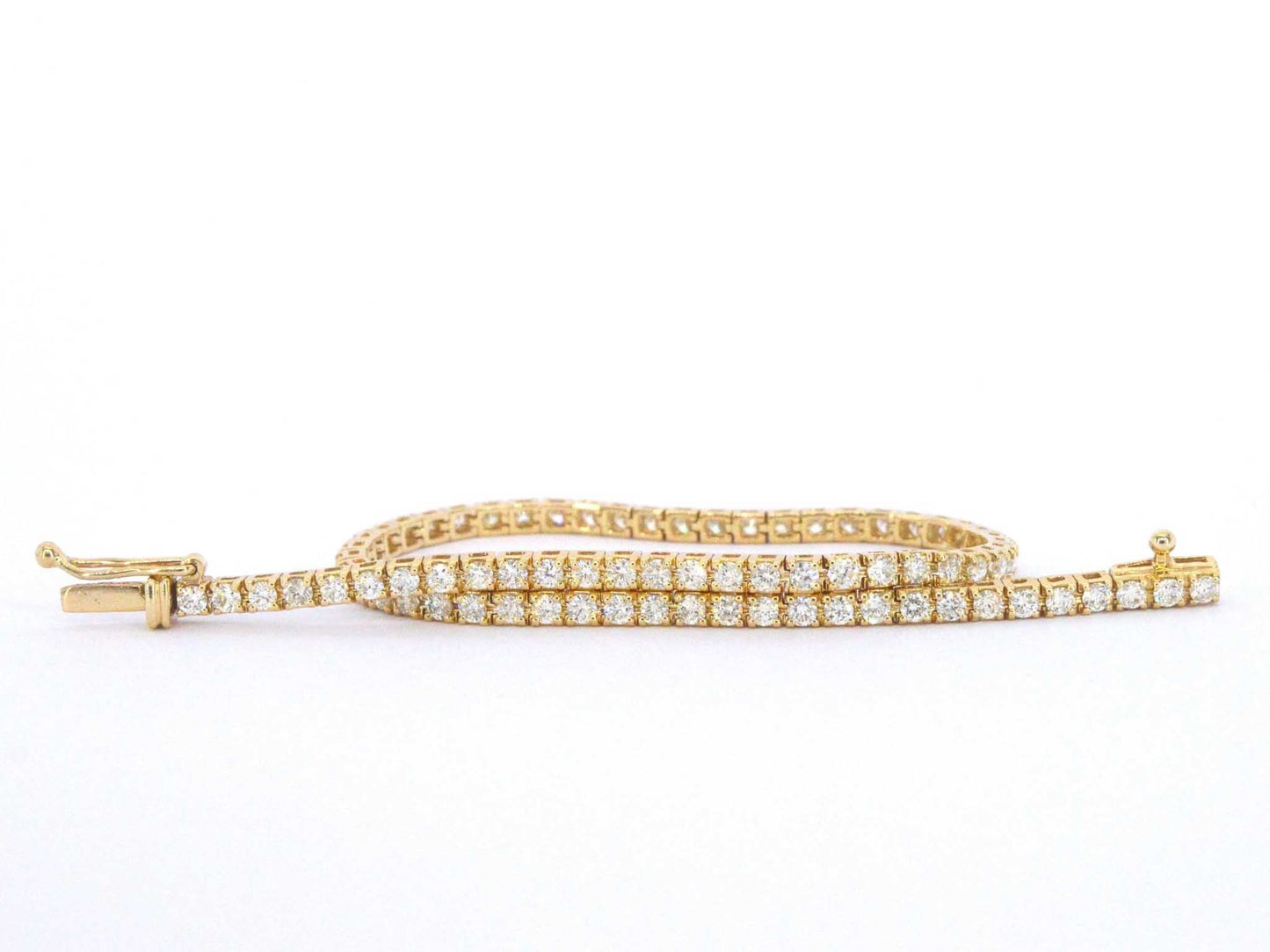 Gouden armband met diamanten 2.30 carat