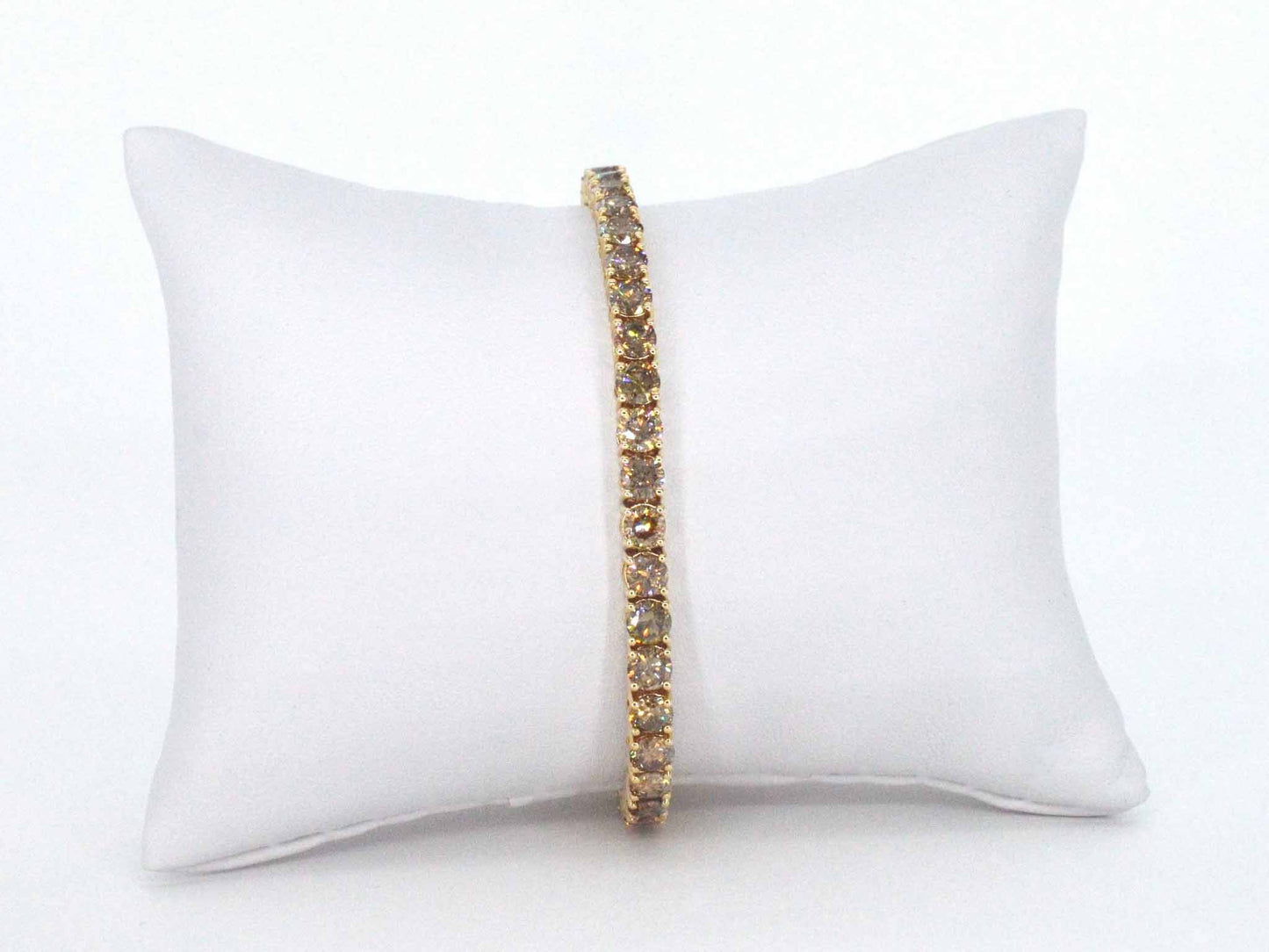 Gouden armband met diamanten 10.00 carat