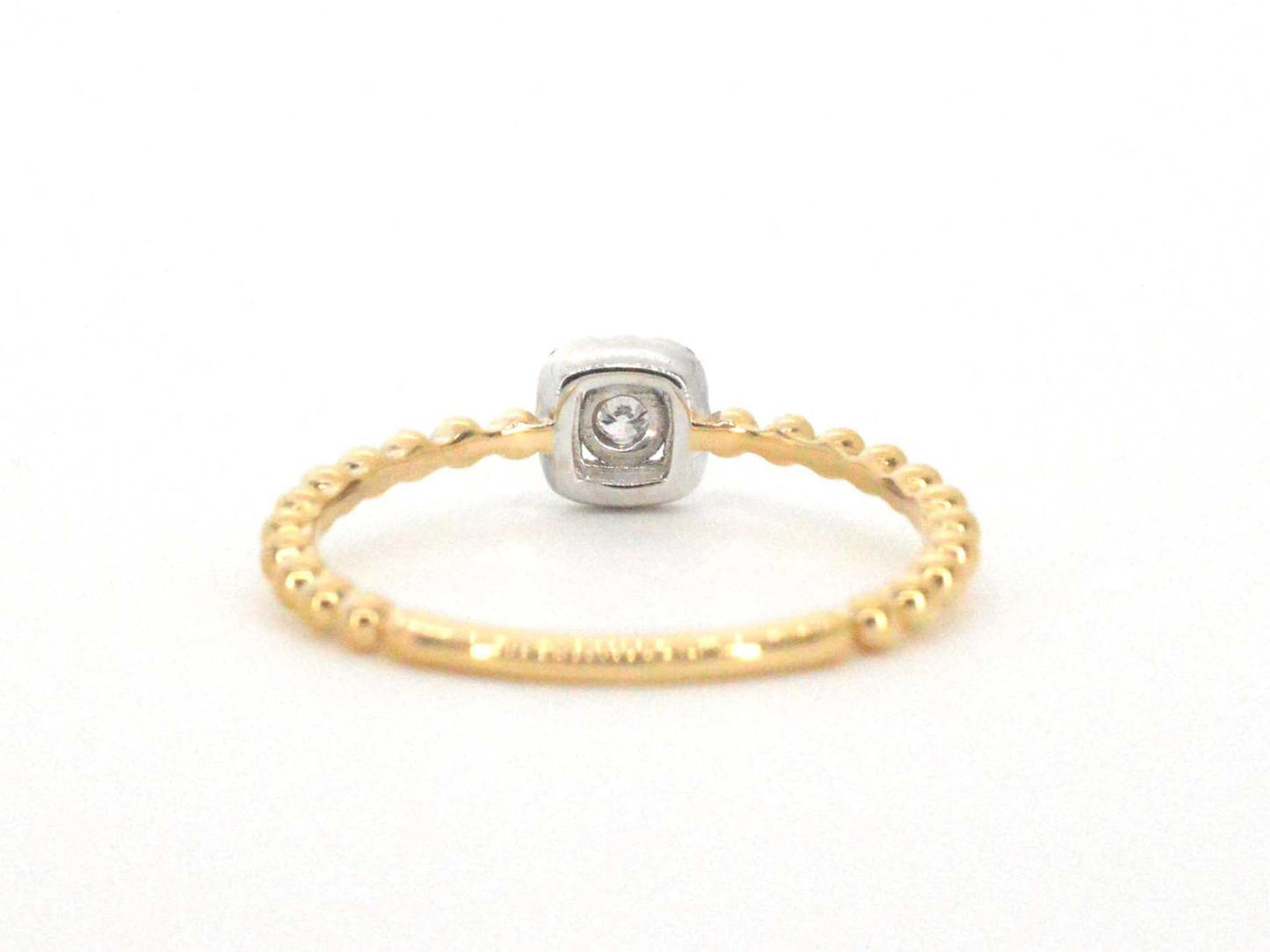 Gouden ring met natuurlijke geslepen briljant diamanten 2745-5