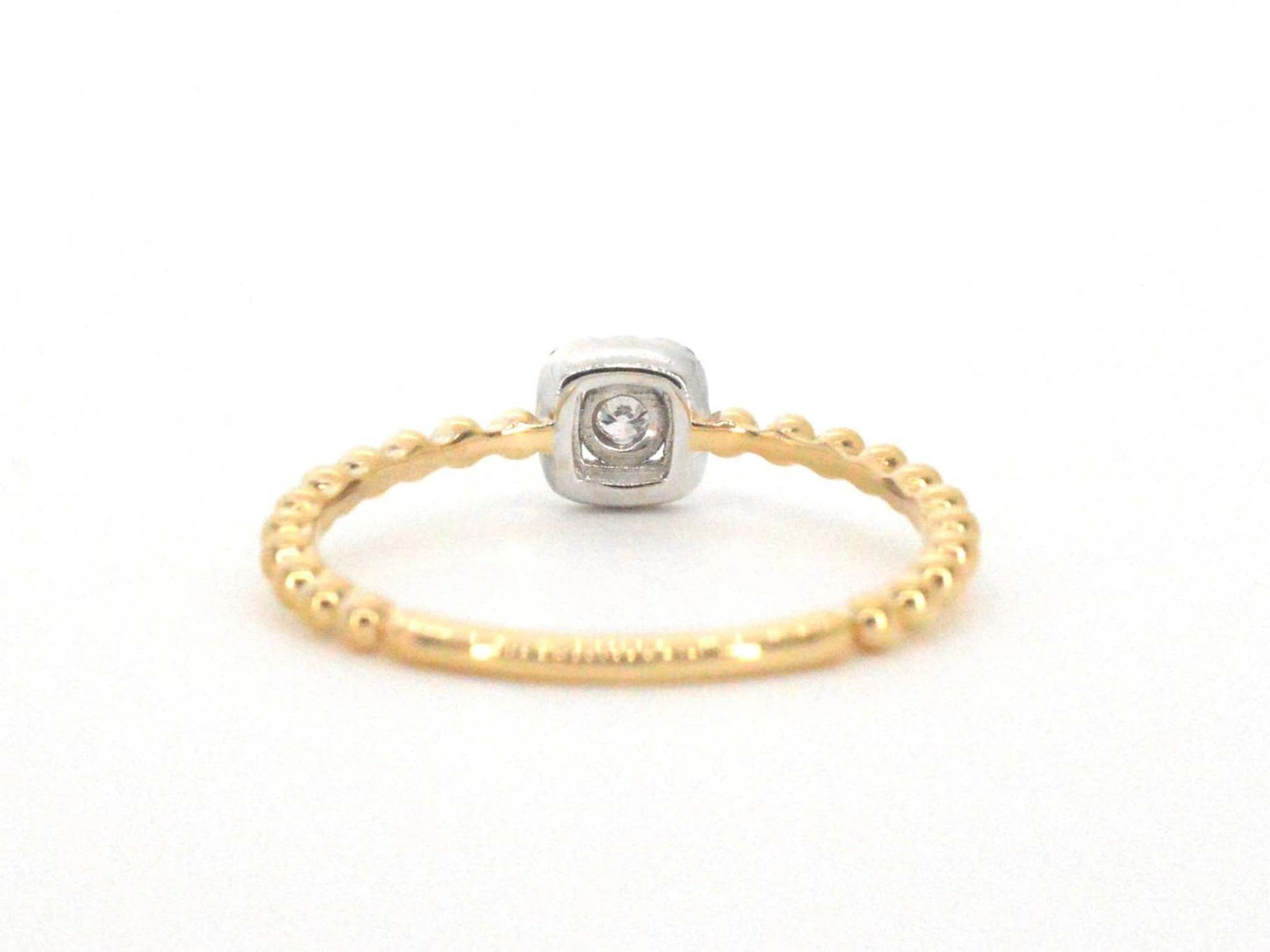 Gouden ring met natuurlijke geslepen briljant diamanten 2745-5