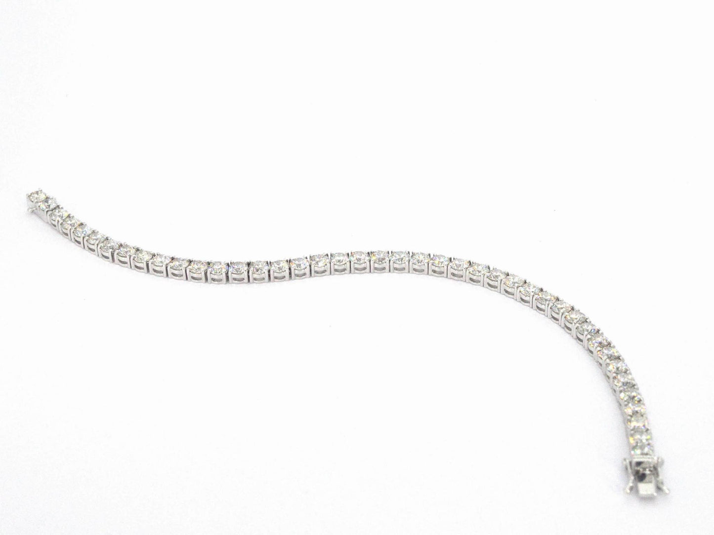 Armband met briljant geslepen diamanten 11.00 carat
