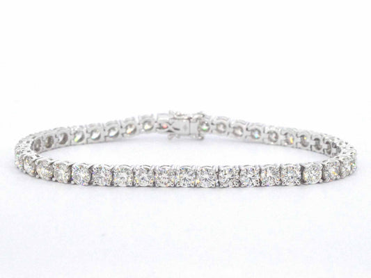Armband met briljant geslepen diamanten 11.00 carat