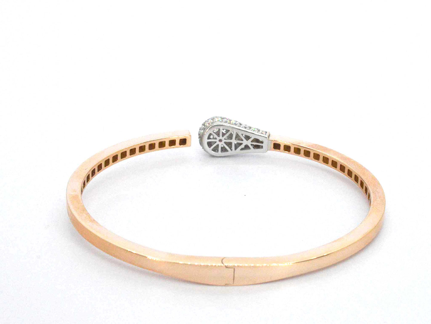 Jacob & Co - Match - Rosegouden design armband met natuurlijke diamanten