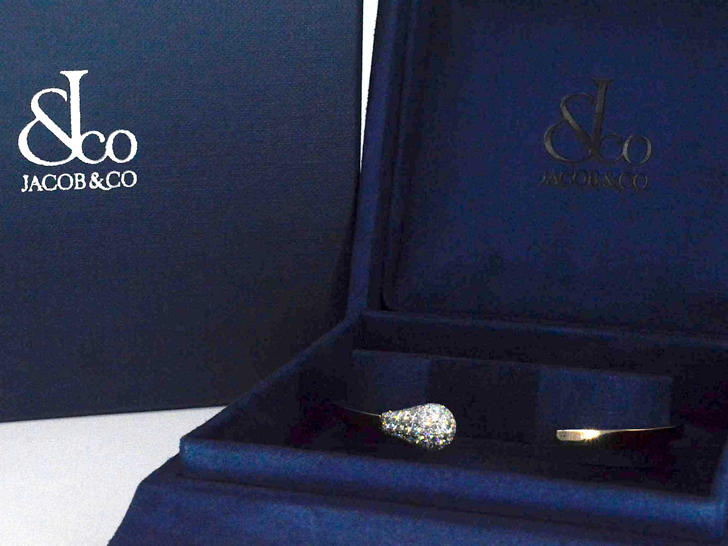 Jacob & Co - Match - Rosegouden design armband met natuurlijke diamanten