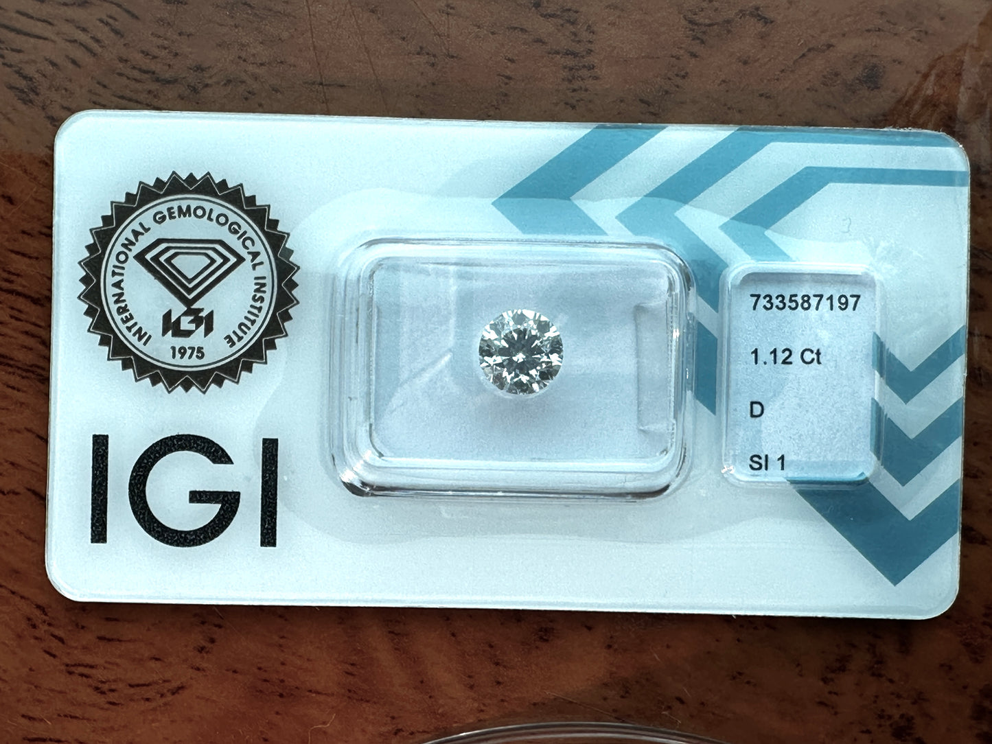 Diamant - 1.12 carat echte natuurlijke Starcut Briljant geslepen diamant (gecertificeerd)