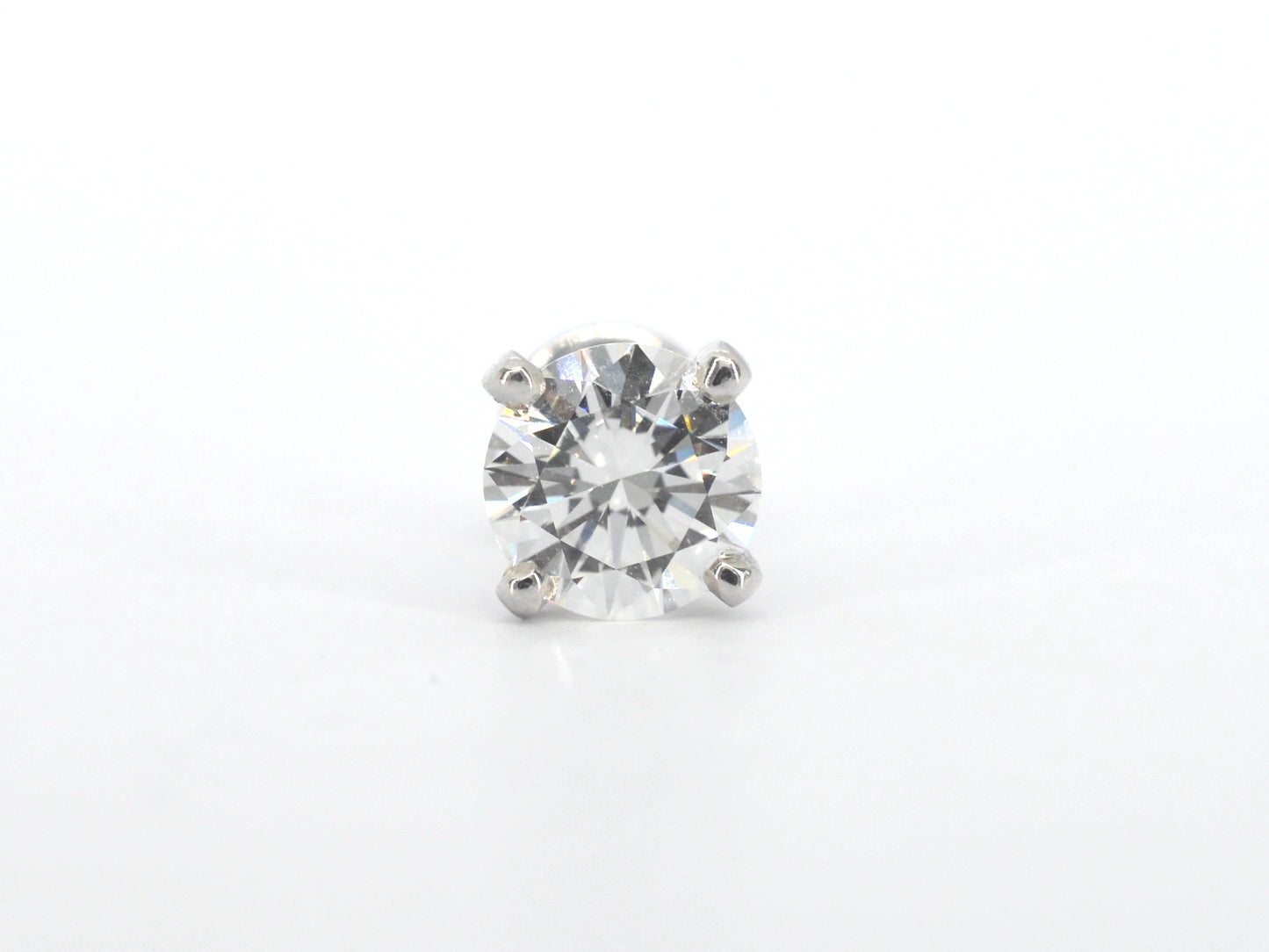 Solitaire oorbellen met natuurlijke diamanten 2.33 carat