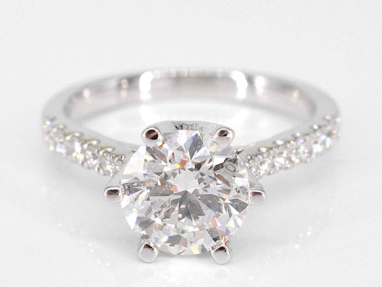 Witgouden ring met een diamant van 1.00 carat 7001-5