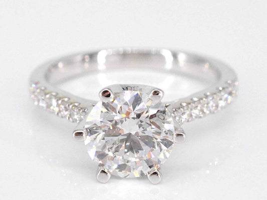 Witgouden ring met een diamant van 1.00 carat 7001-5