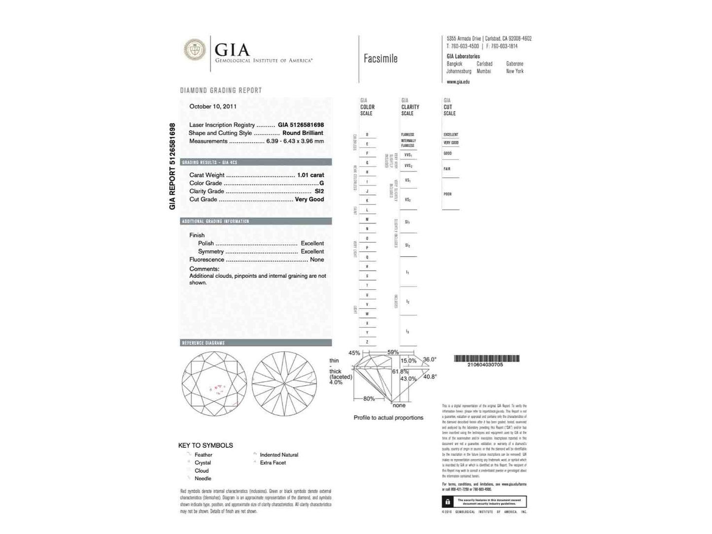 Platina ring met briljant geslepen diamanten