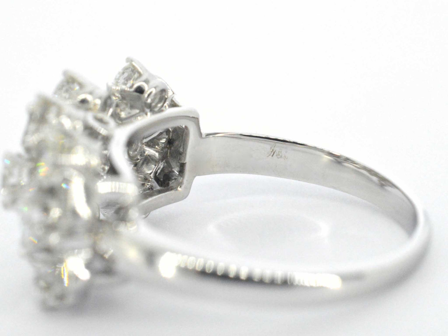 Gouden ring met diamanten 2.70 carat