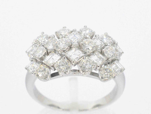 Gouden ring met diamanten 2.70 carat